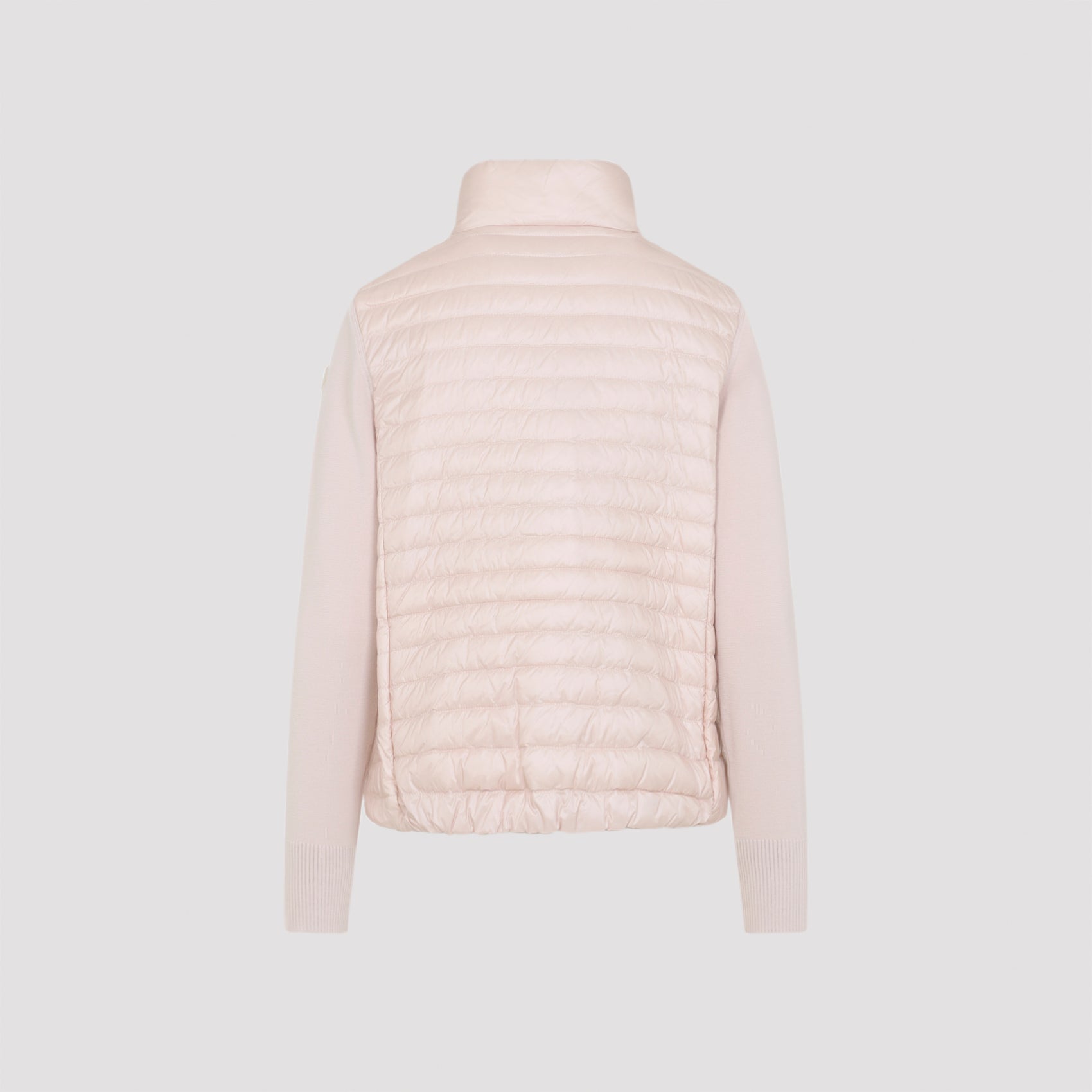 Cardigan Pink & Purple Polyamide Down Feather Jacket