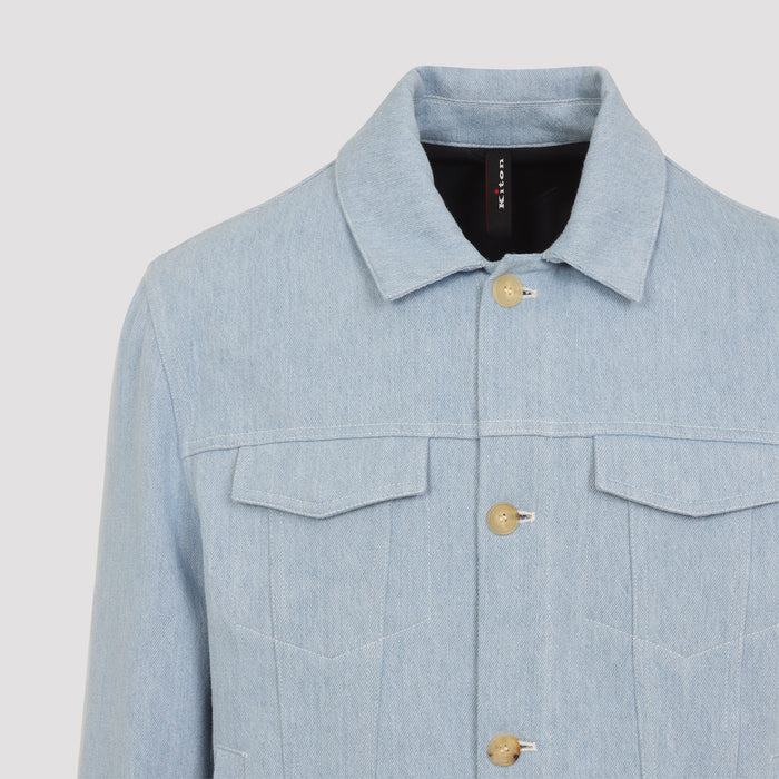 Jacket Blue Cotton