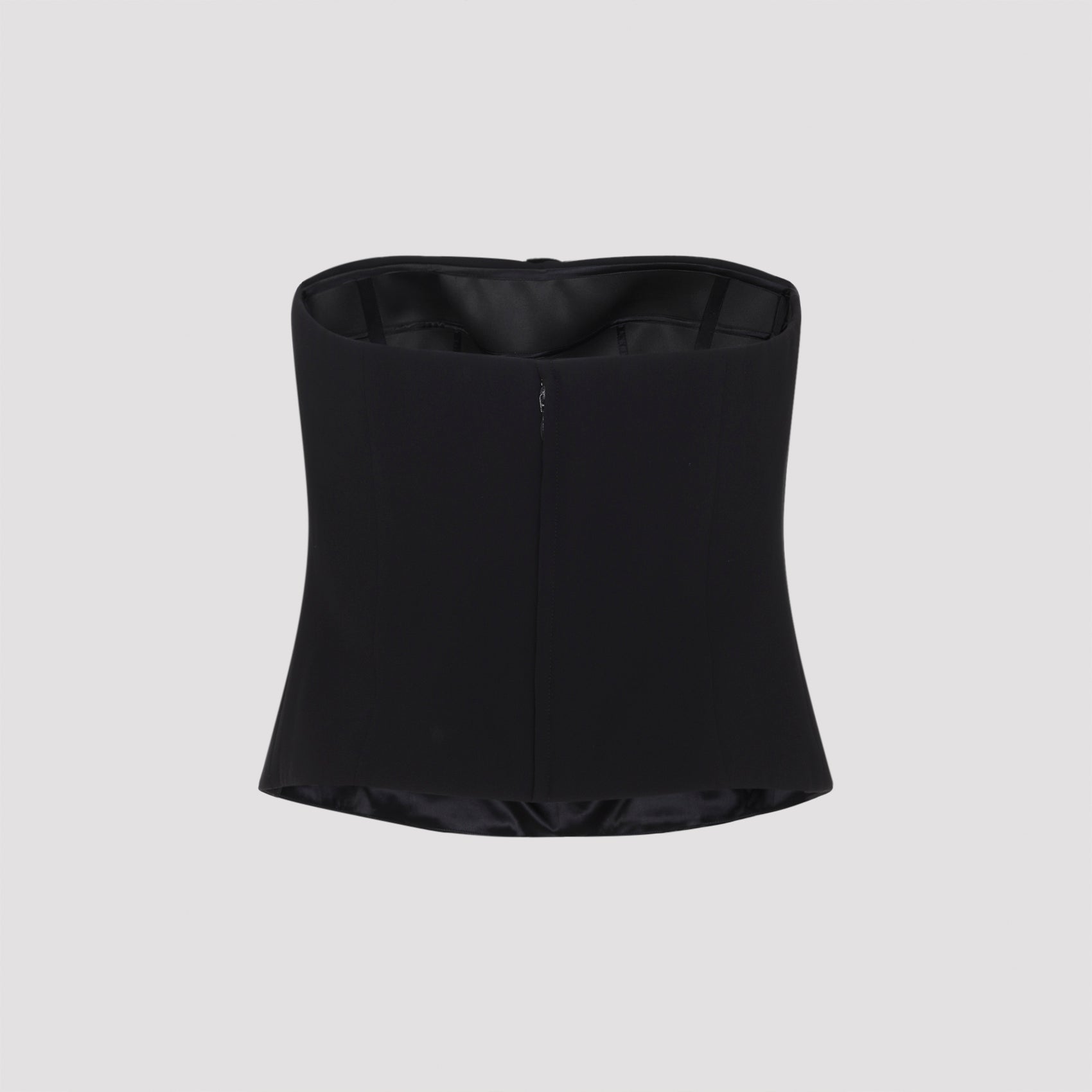 Top Black Silk