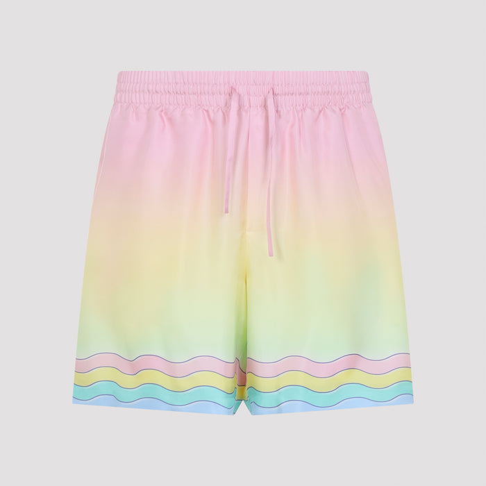 For The Love Of Dance Silk Shorts Pink & Purple