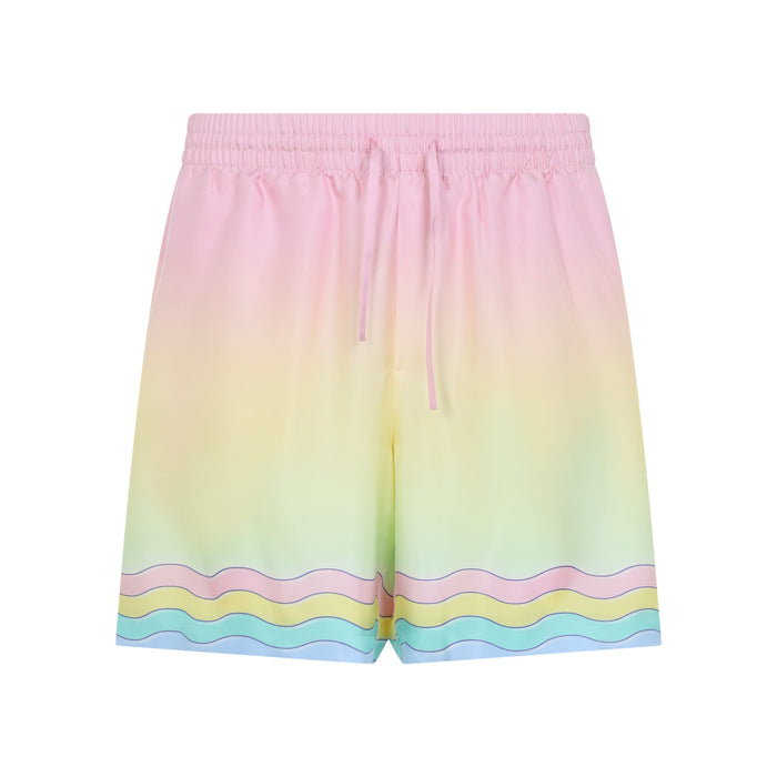 For The Love Of Dance Silk Shorts Pink & Purple