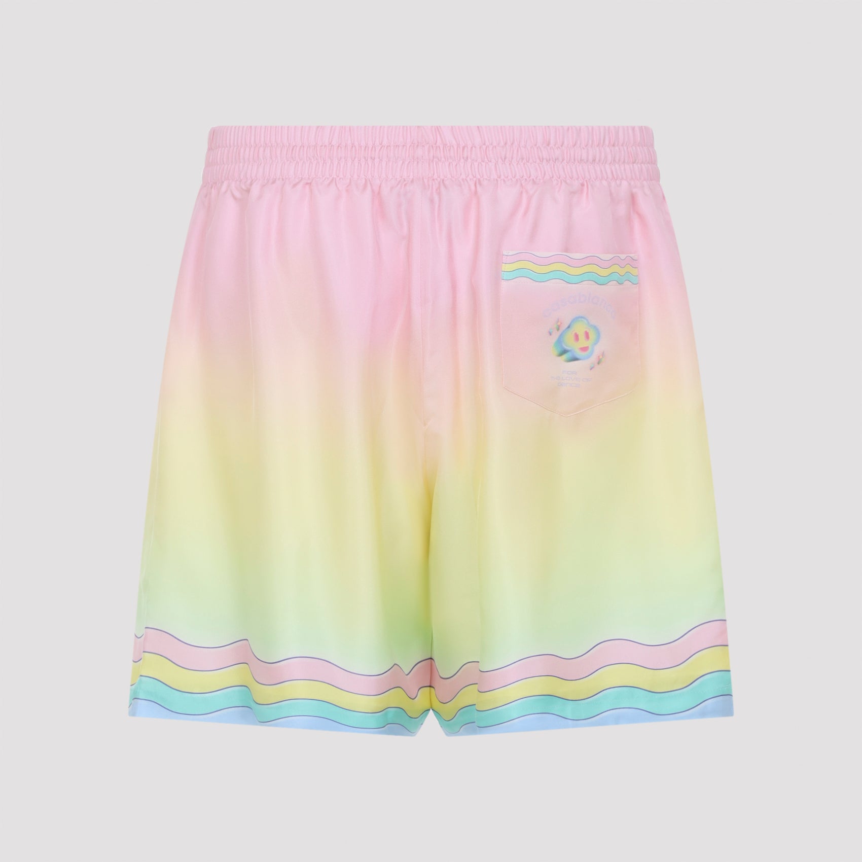For The Love Of Dance Silk Shorts Pink & Purple