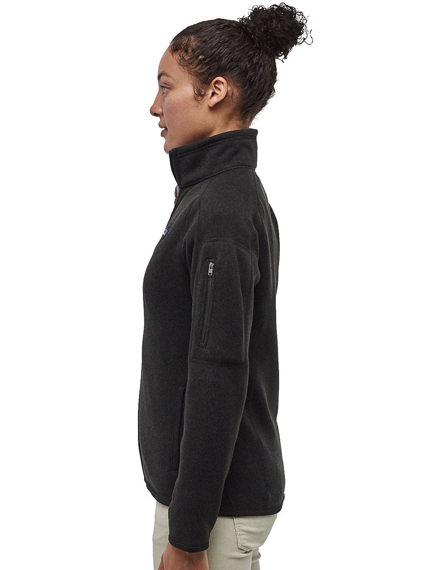 Better Sweater Jkt Black Maglia
