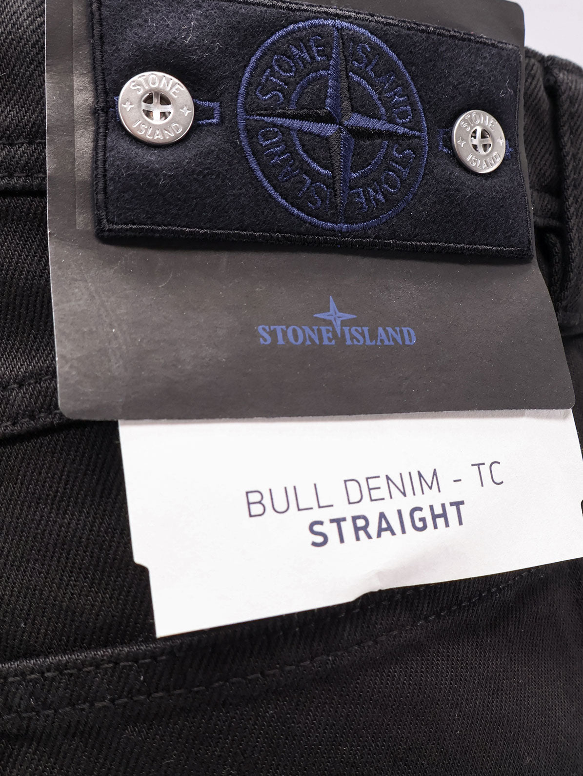 Stone Island Jeans Black Tessuto Principale: Cotone