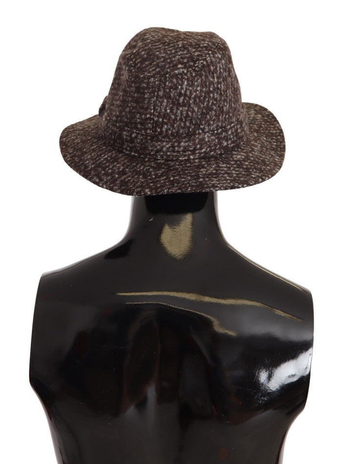 Dolce & Gabbana HAT9227 57% Wool winter hat in gray