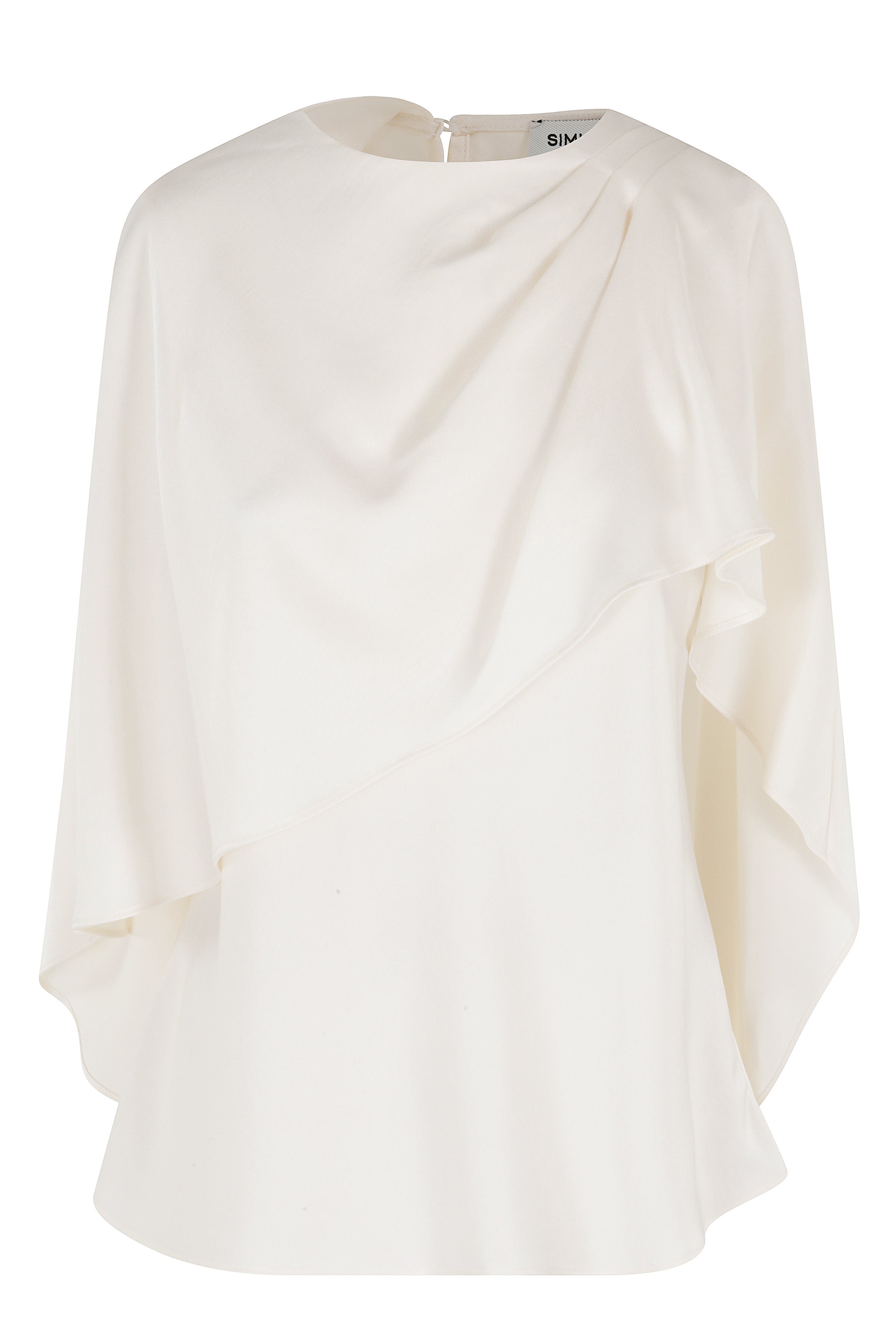 Eliora Cape Top Nude & Neutrals Acetato Poliestere