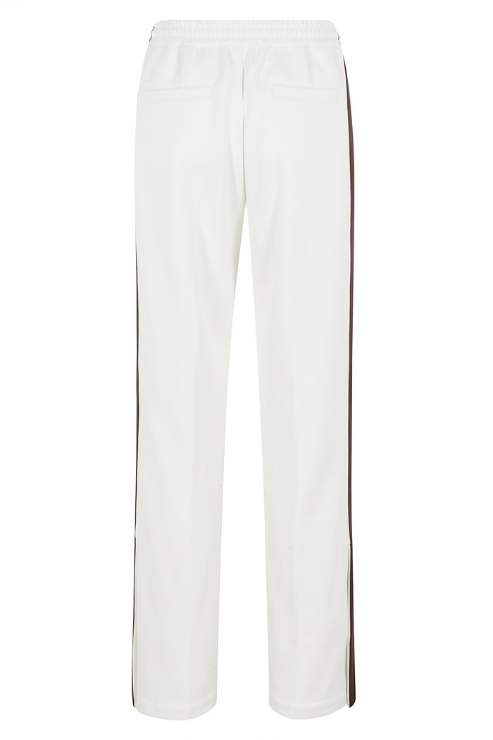Sports Tailored Trousers White Pantaloni
