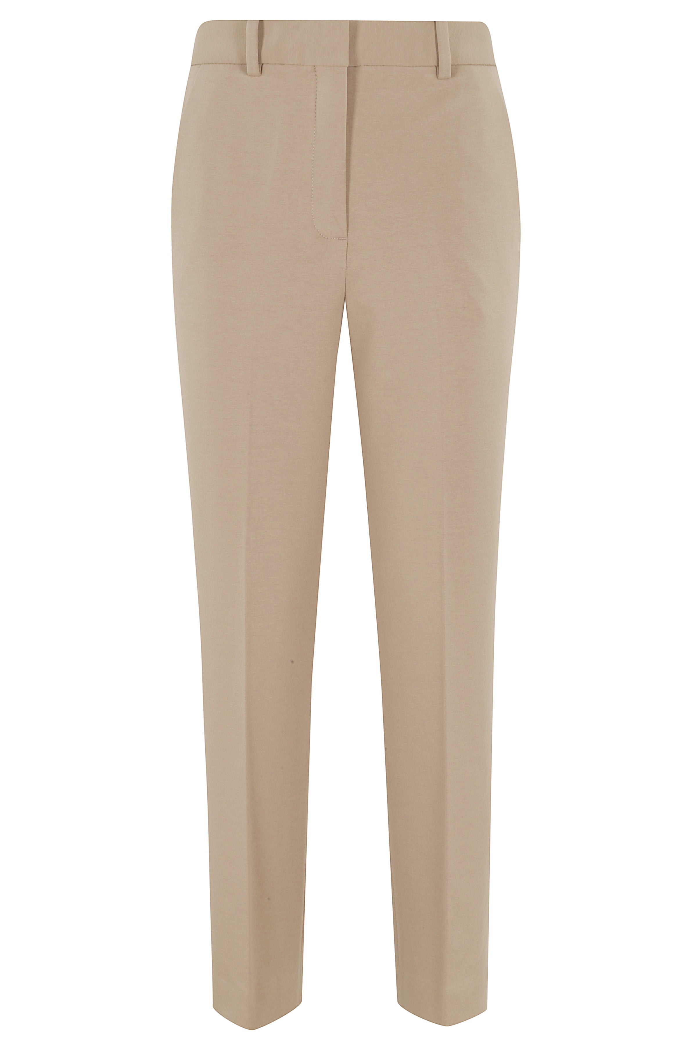 Pant Carrot Fleece Nude & Neutrals Cotone Lycra Pantaloni