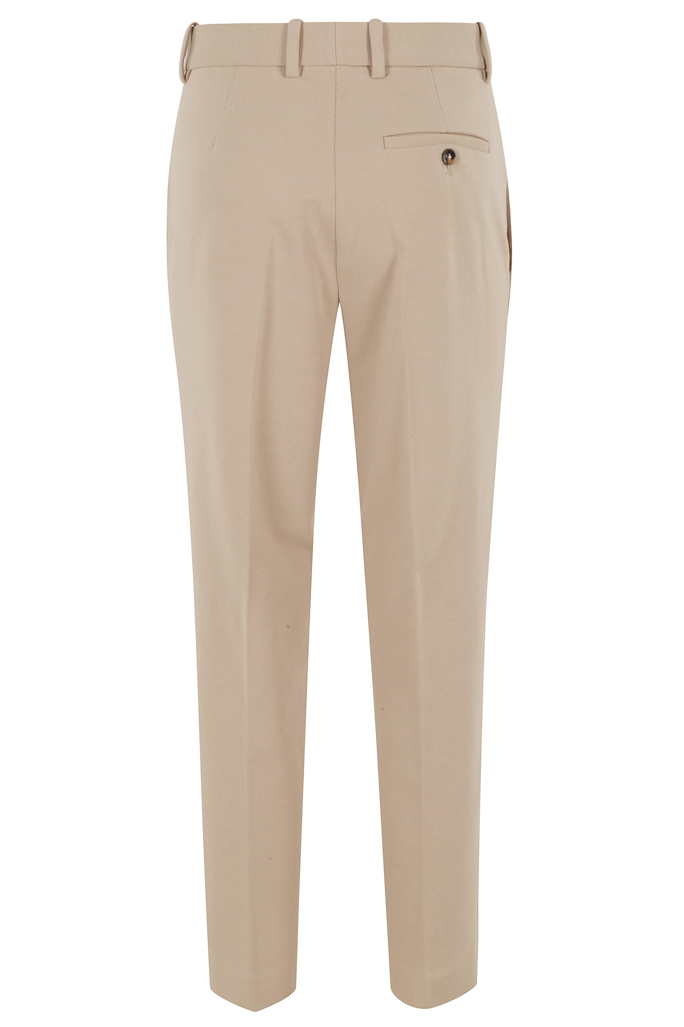 Pant Carrot Fleece Nude & Neutrals Cotone Lycra Pantaloni