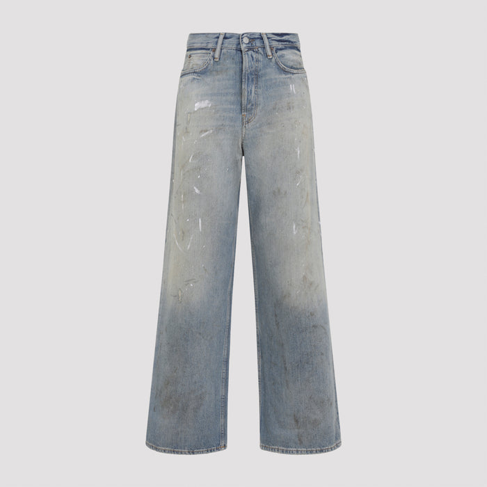 1981 Jeans Blue Cotton Lyocell
