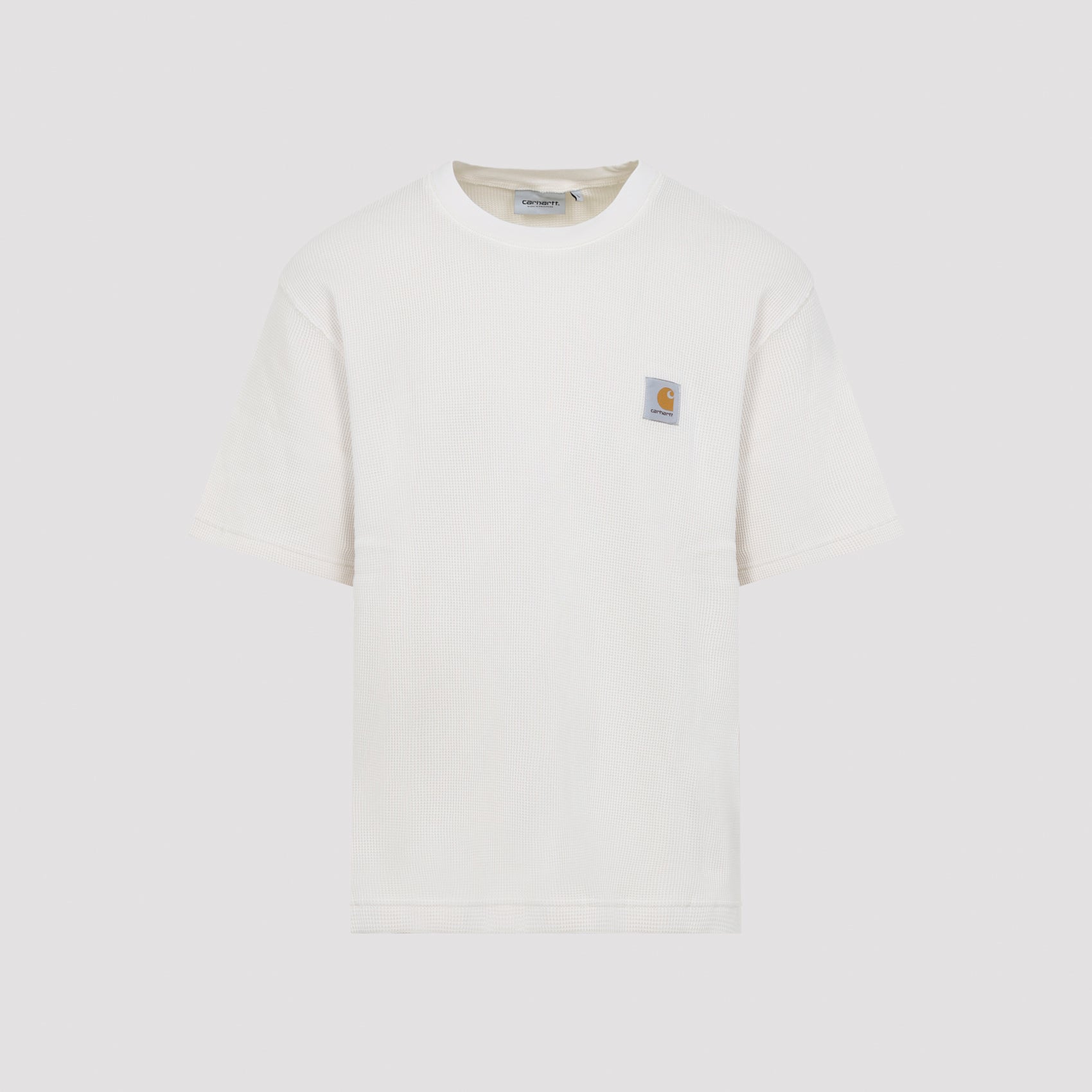 Nelson Waffle T-shirt Nude & Neutrals Cotton Tshirt