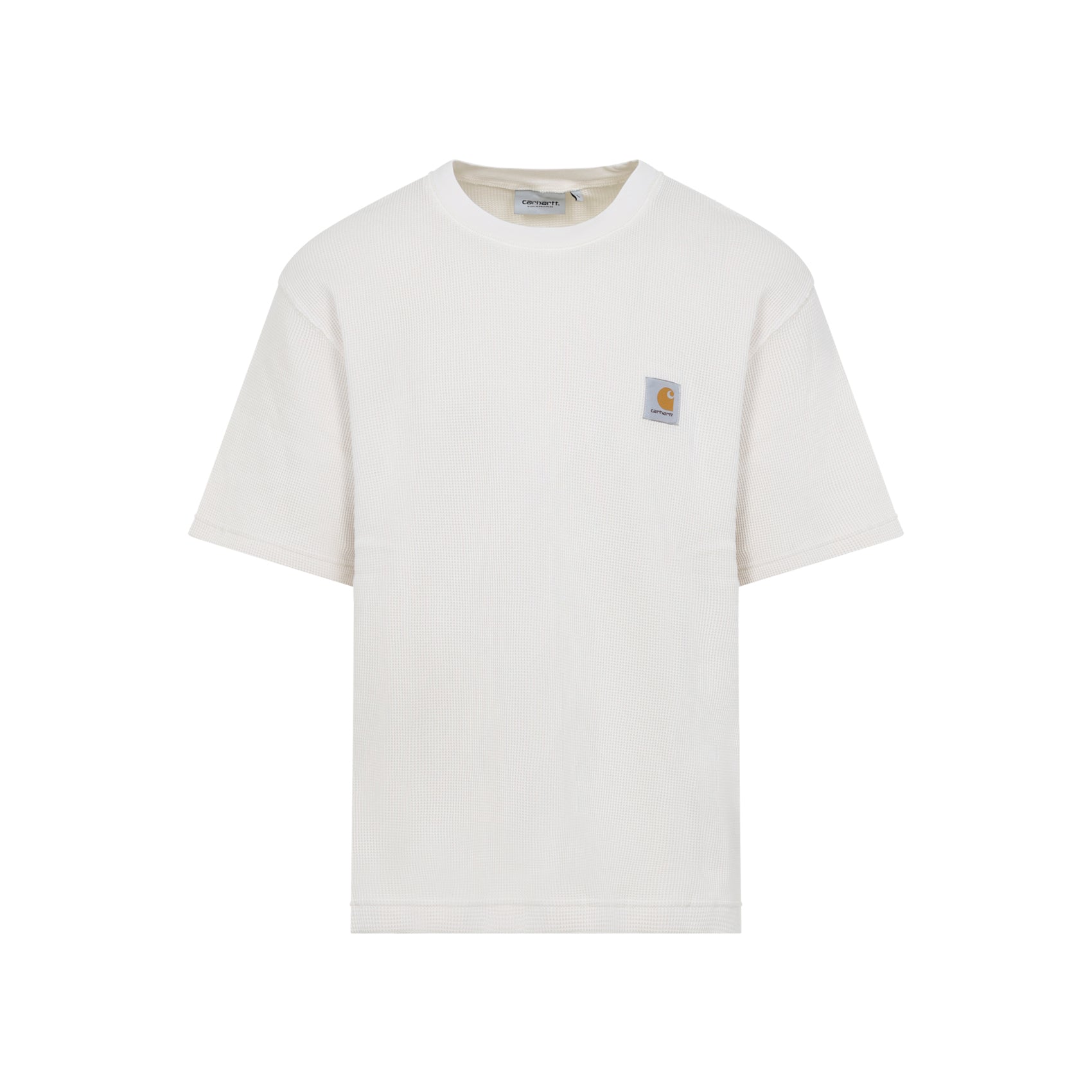 Nelson Waffle T-shirt Nude & Neutrals Cotton Tshirt