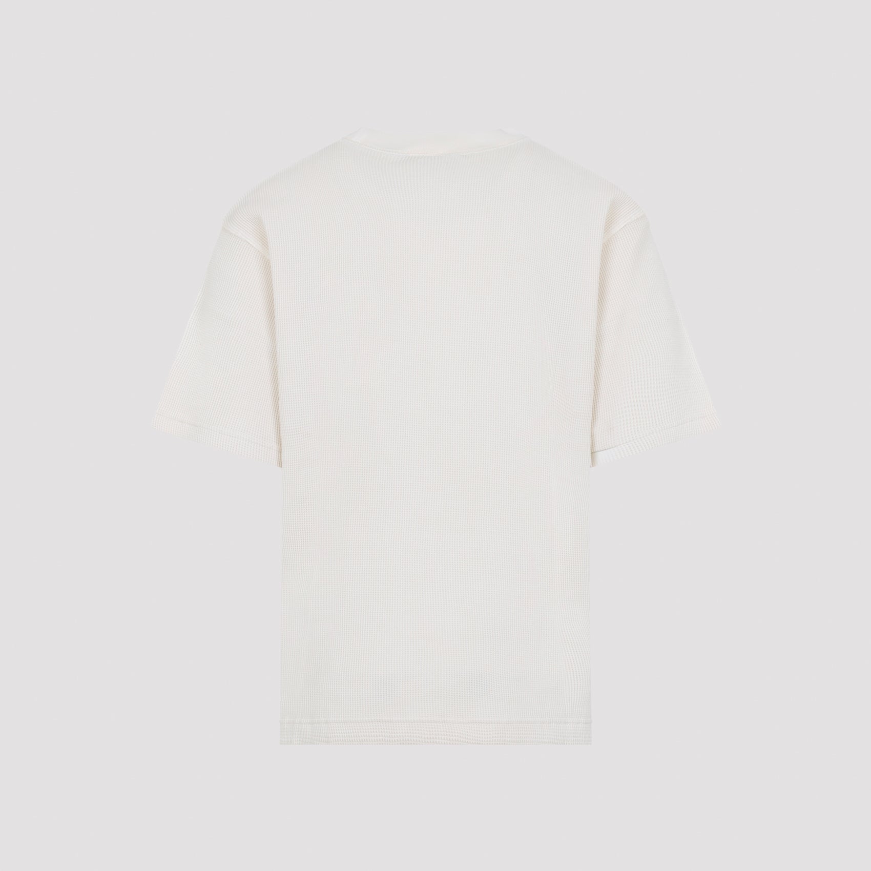 Nelson Waffle T-shirt Nude & Neutrals Cotton Tshirt