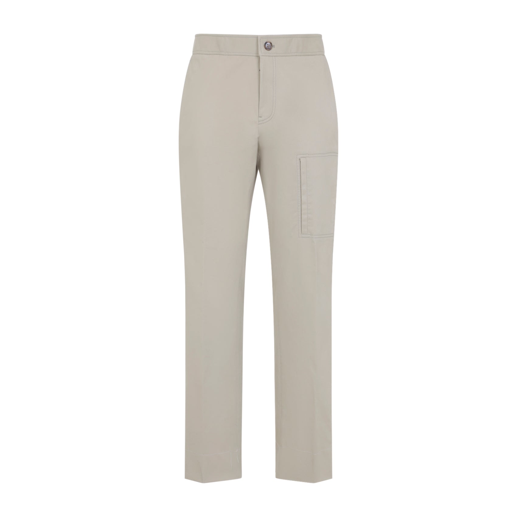 Sanremo Trousers Brown Cotton Elastan Pant