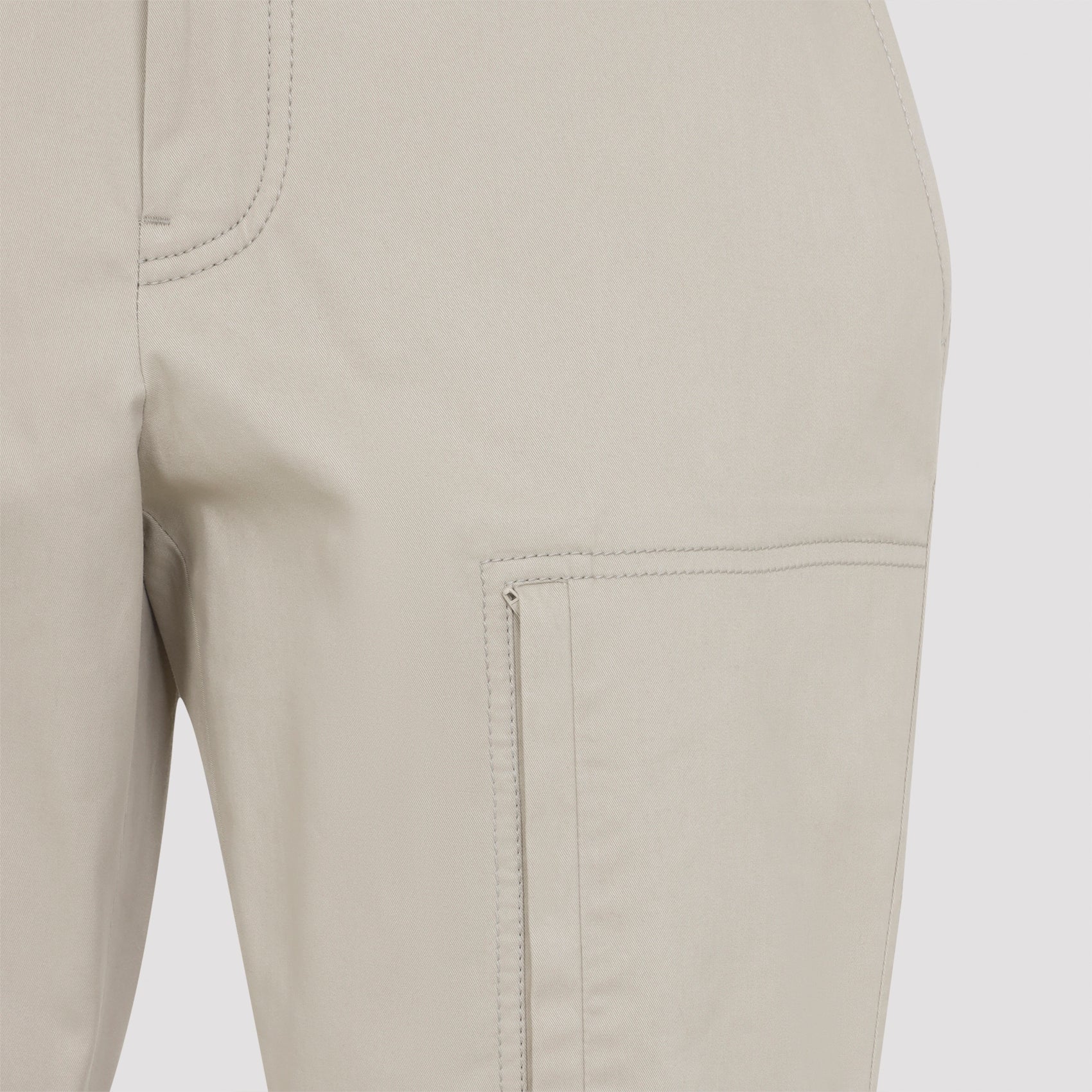 Sanremo Trousers Brown Cotton Elastan Pant