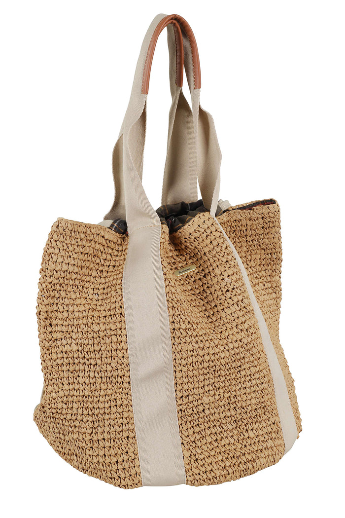 Lily Beach Tote Bag Nude & Neutrals Paper Borsa