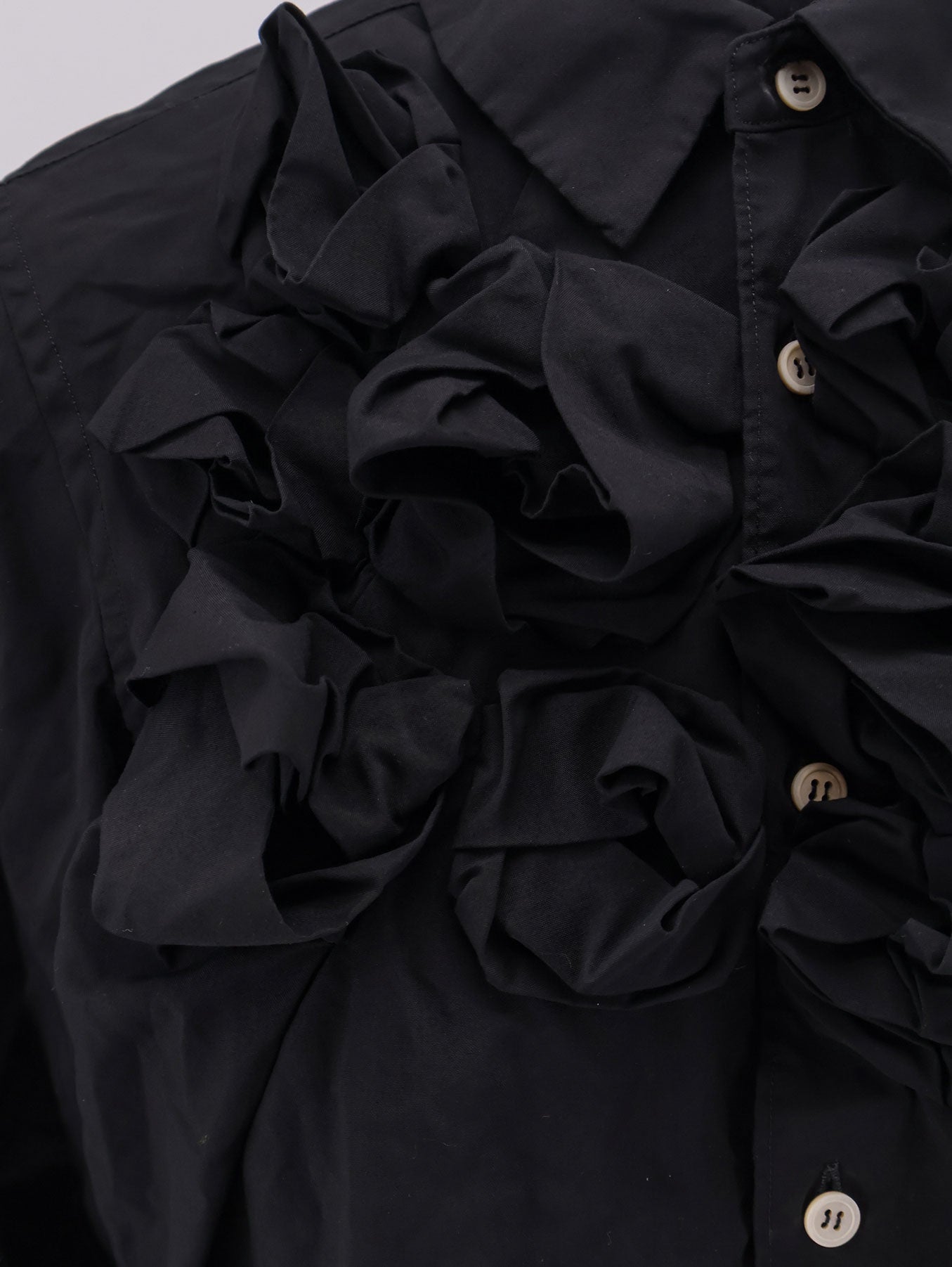 COMME DES GARCONS PLAY Shirts Black Poliestere