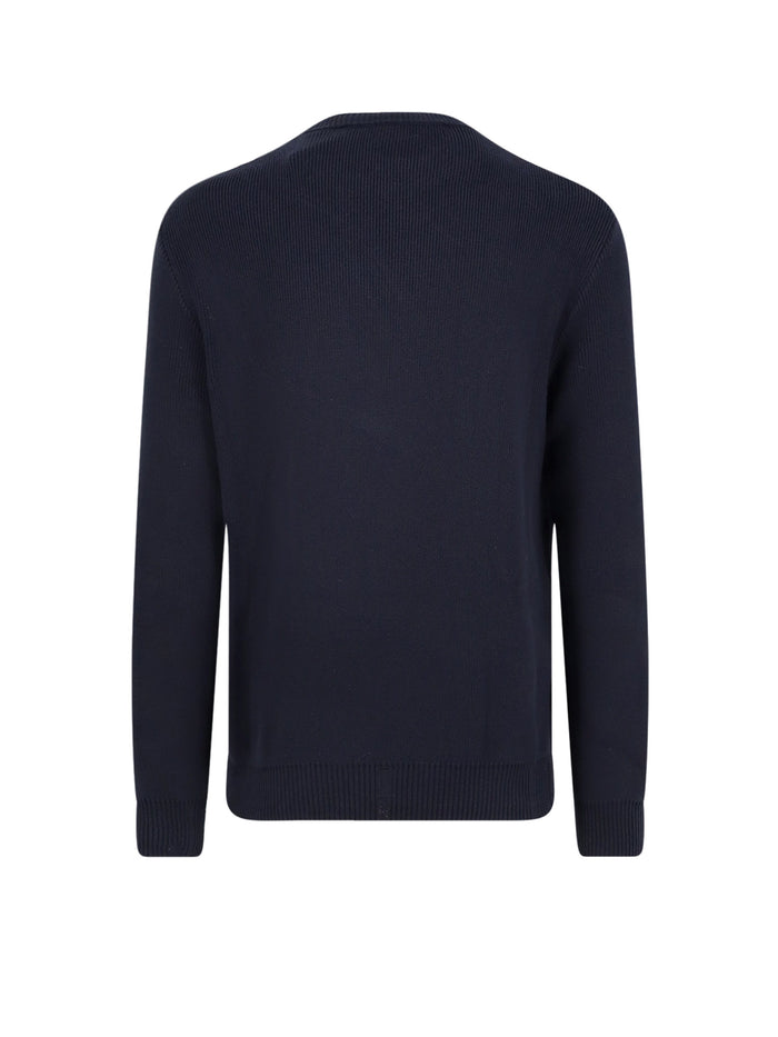 Golden Goose Sweaters Blue Cotone Poliammide Elastan