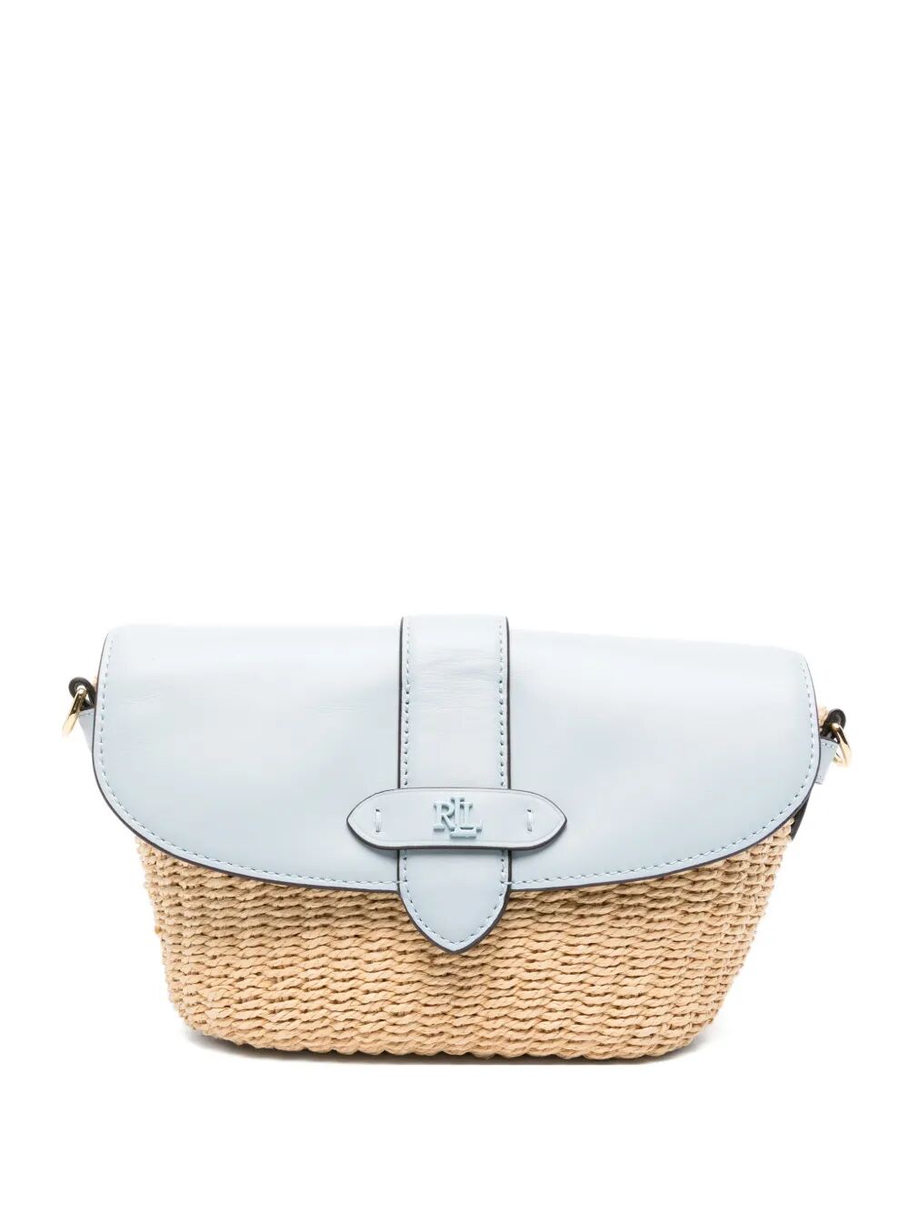 Lynden Shoulder Bag Small Brown Paper Straw