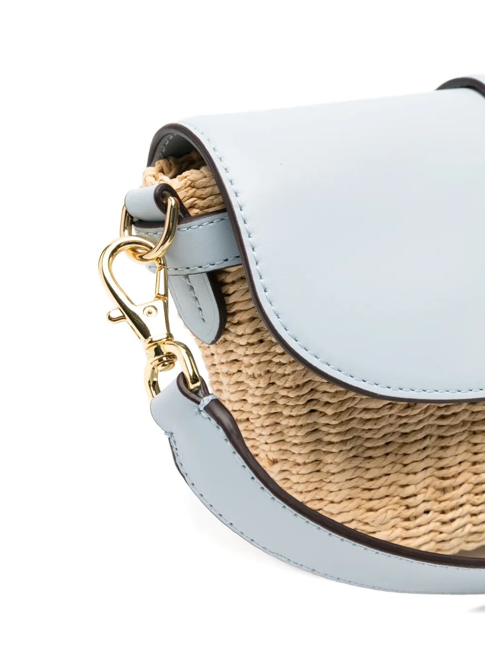 Lynden Shoulder Bag Small Brown Paper Straw