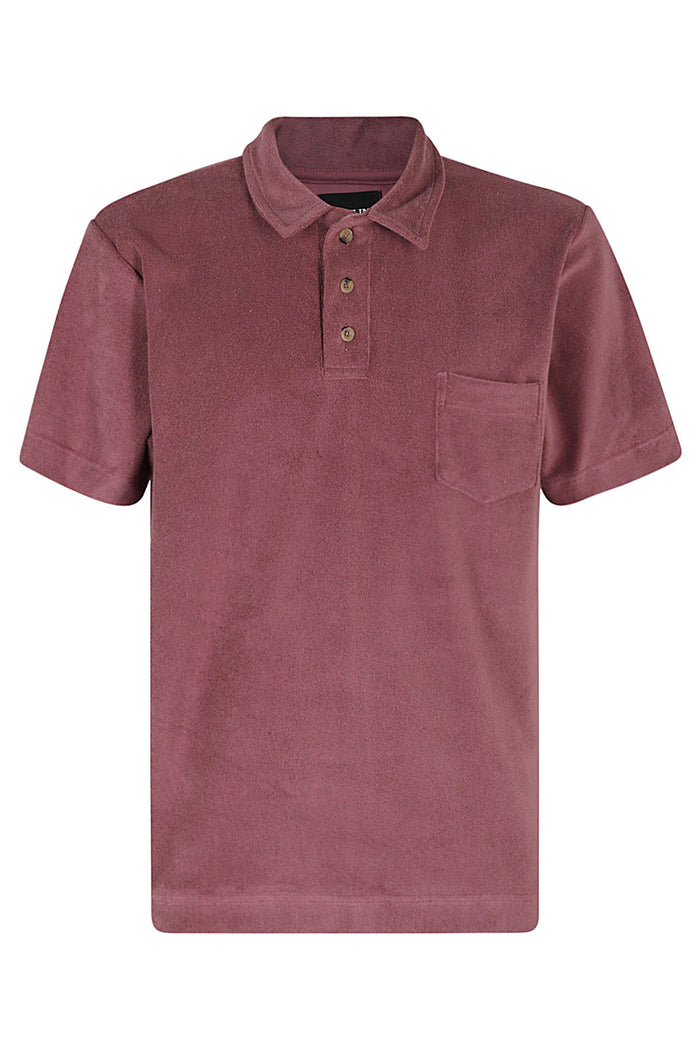 Polo Pink & Purple Cotton Polyester