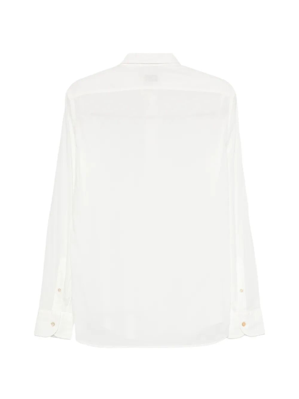 Shirt White Cotton Elastan