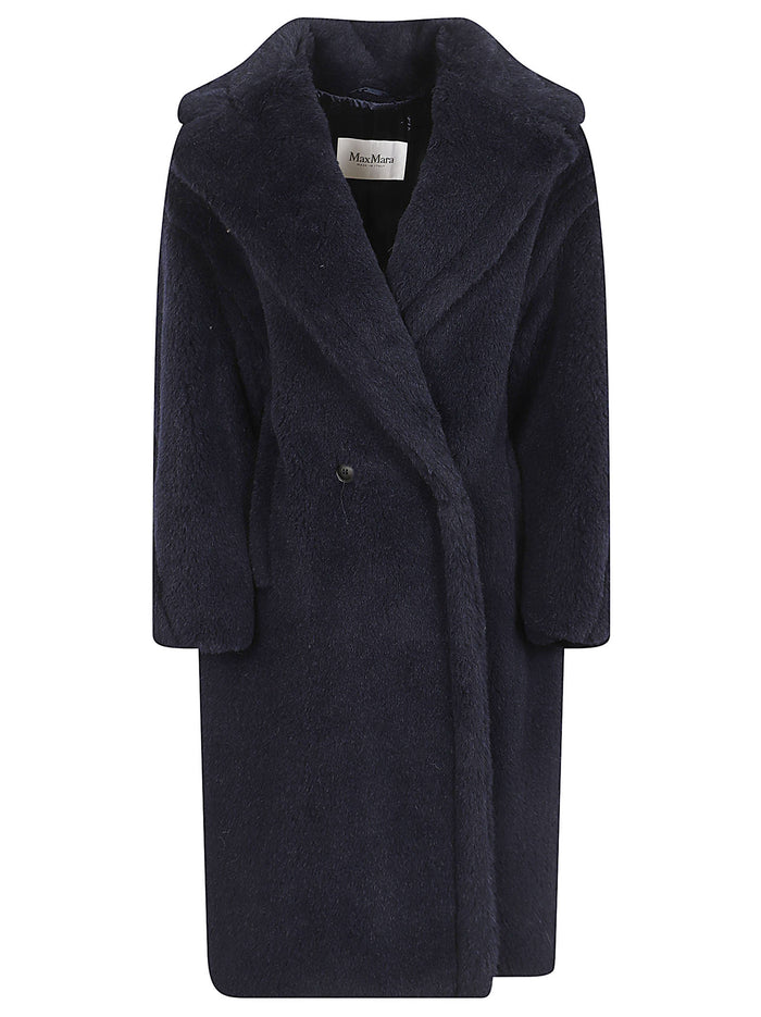 Cappotto Teddy Blue Alpaca Vicugna Pacos Peru`
