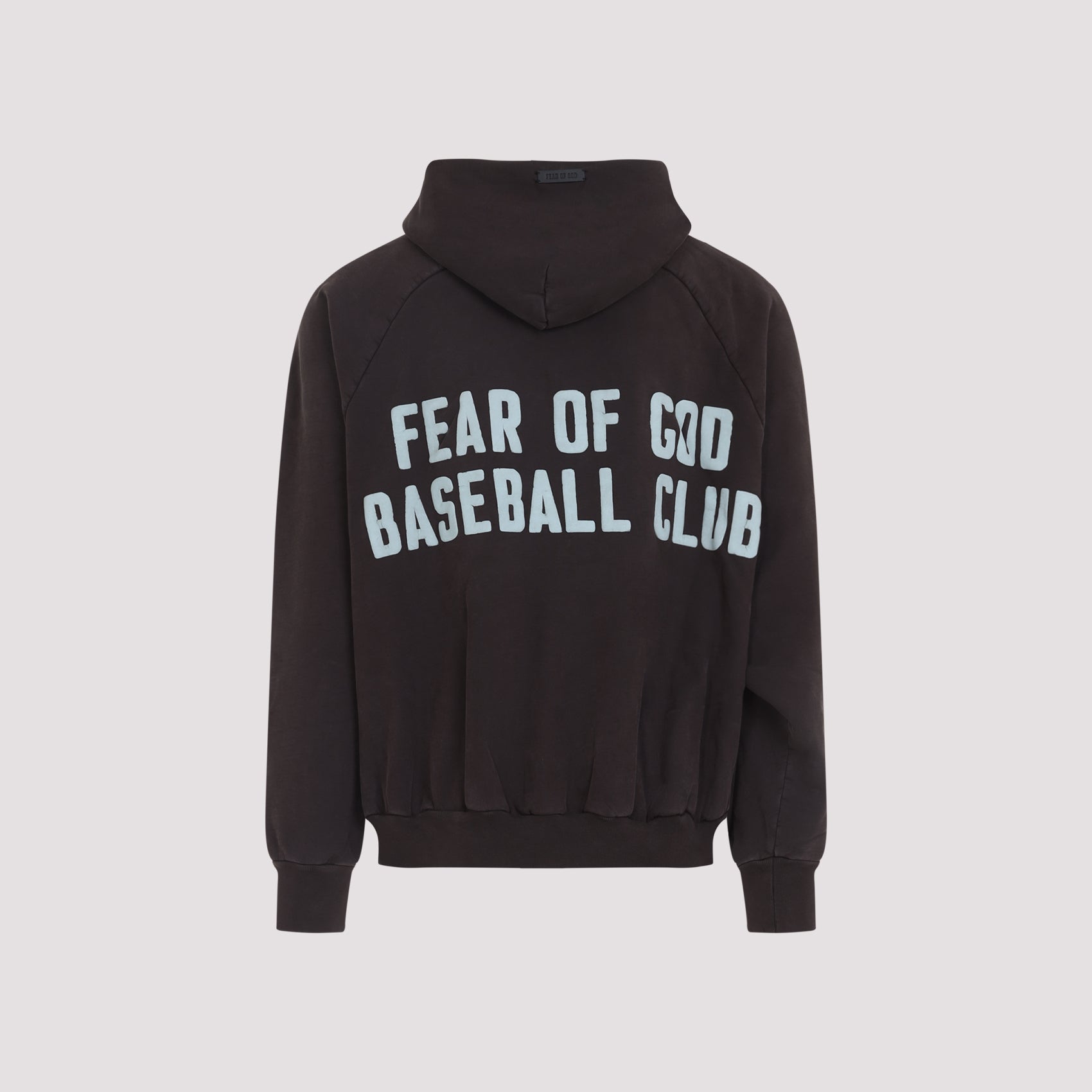 Fear Of God Baseball Club Hal Zip Hoodie Brown Cotton