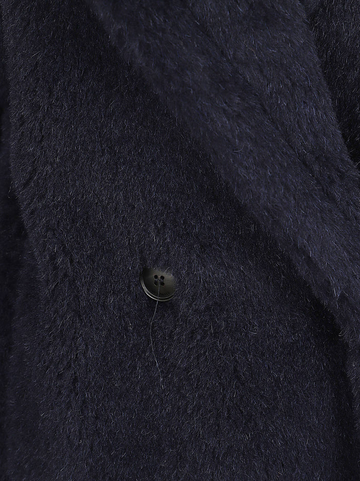 Cappotto Teddy Blue Alpaca Vicugna Pacos Peru`