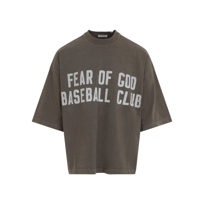 Fear Of God Baseball Club Short Sleeves Tee Cotton