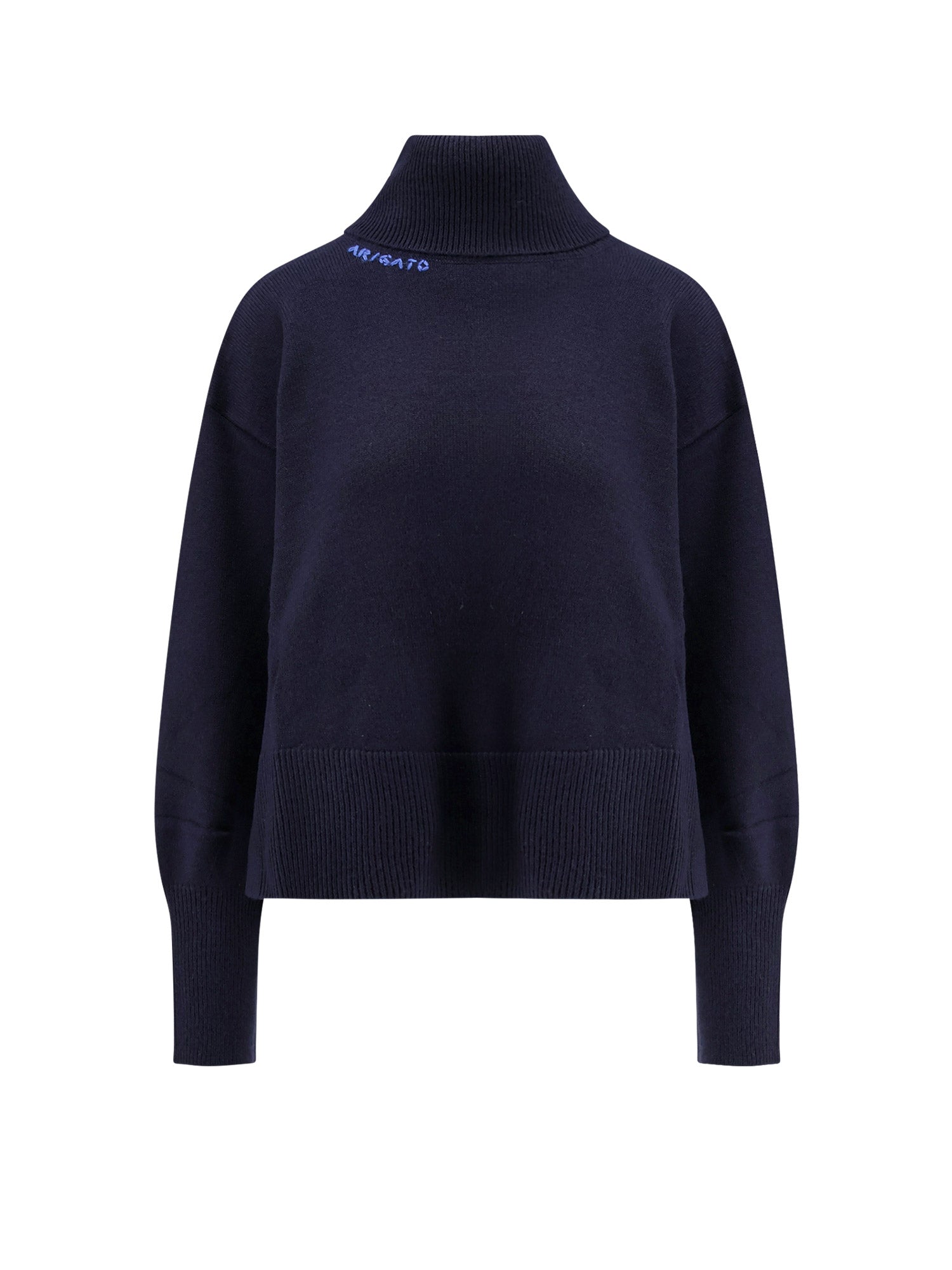 Axel Arigato Sweaters Blue Poliammide Lana