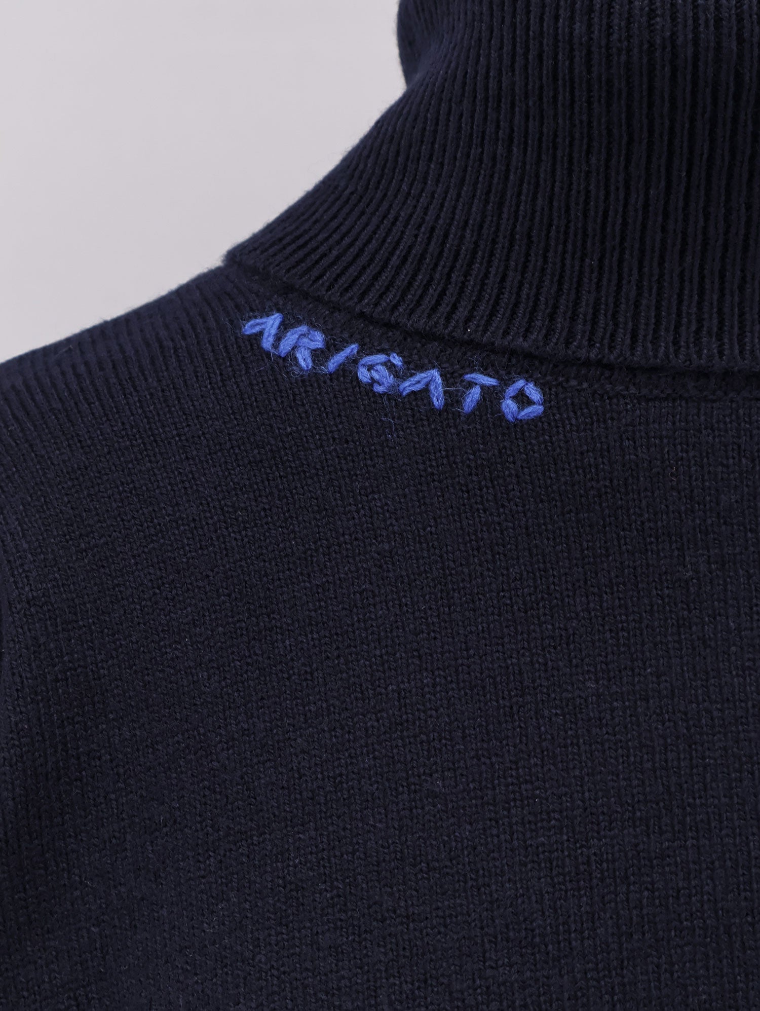 Axel Arigato Sweaters Blue Poliammide Lana