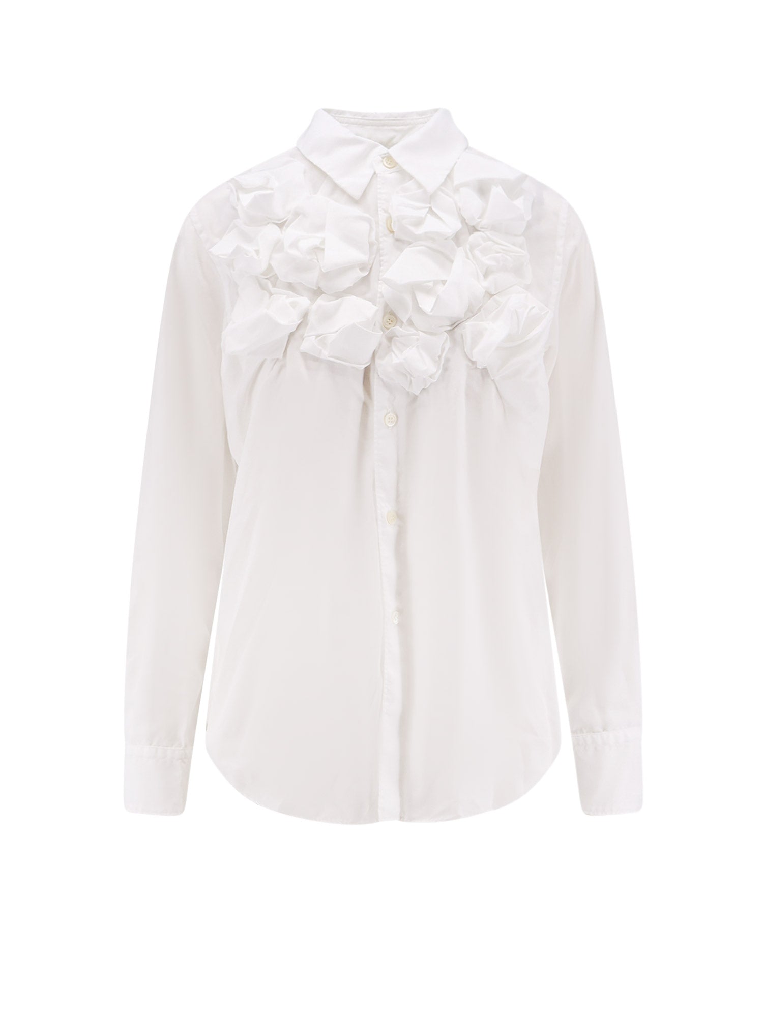 COMME DES GARCONS PLAY Shirts White Poliestere