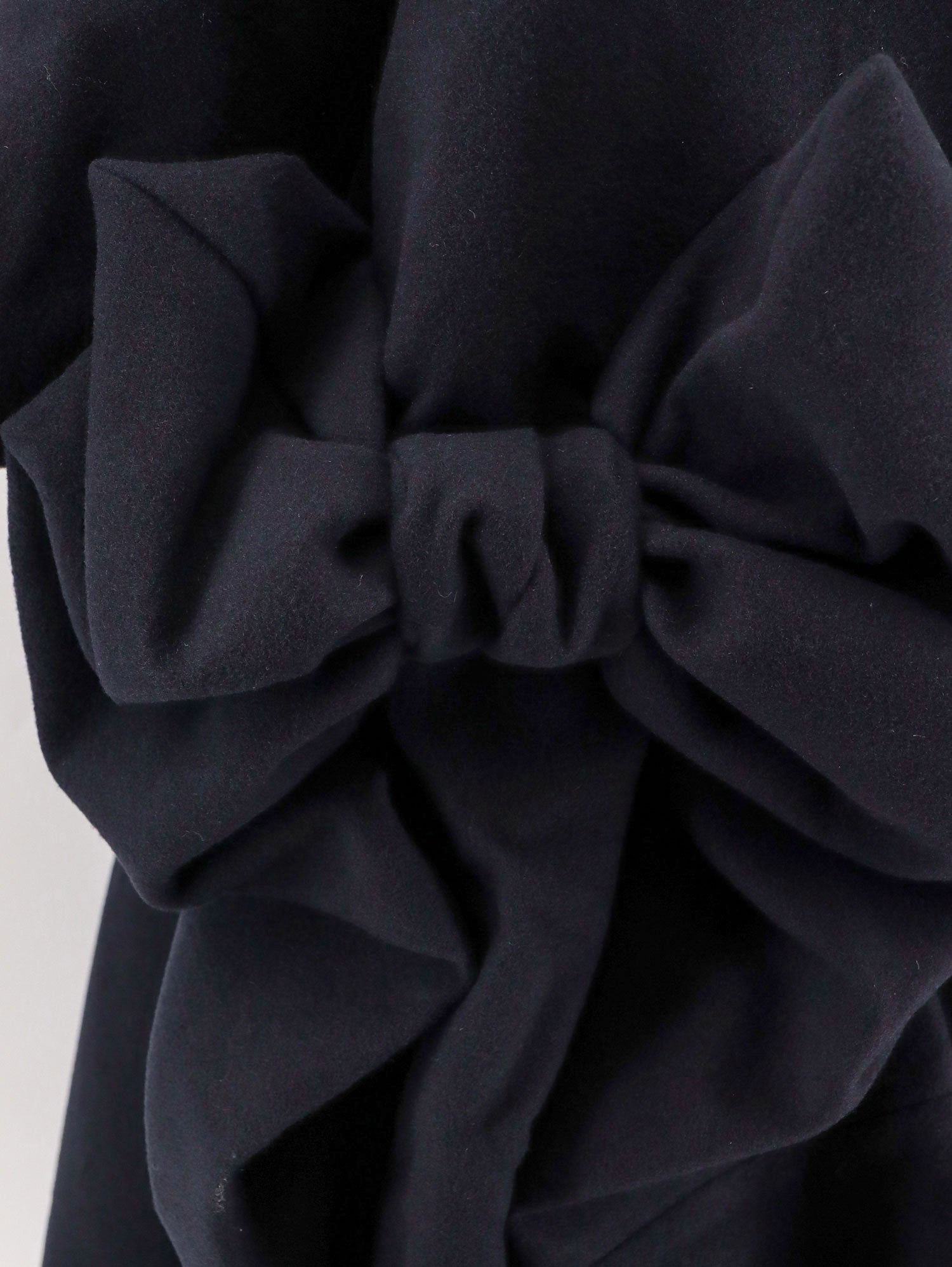 Comme Des Garcons Play Coats Blue Lana Nylon