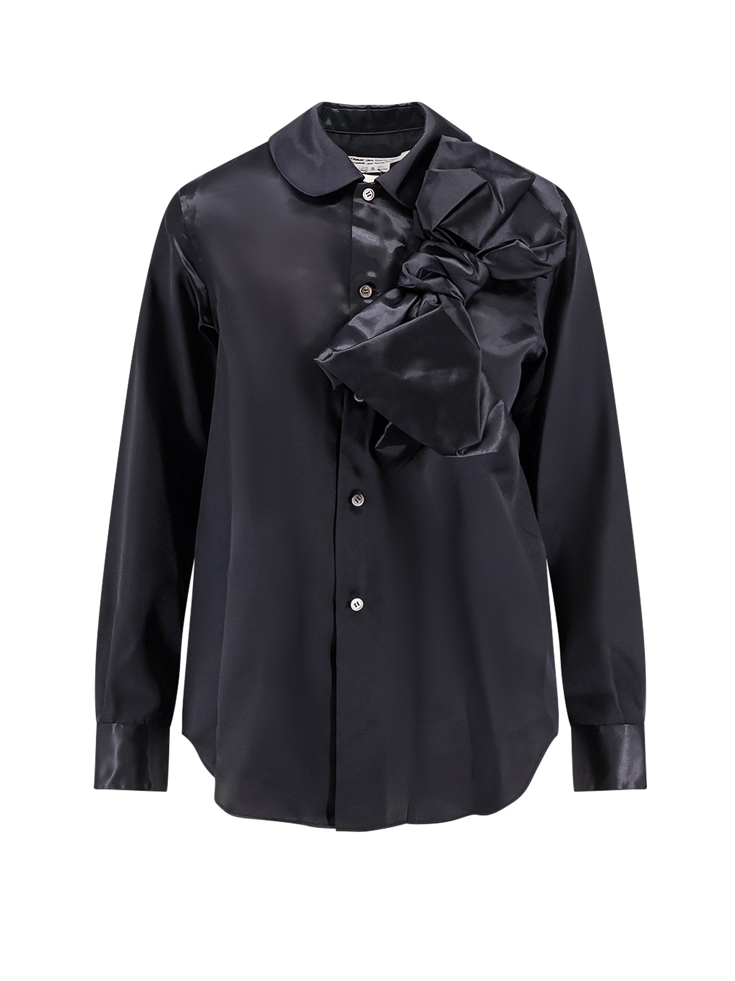 Comme Des Garcons Play Shirts Black Poliestere