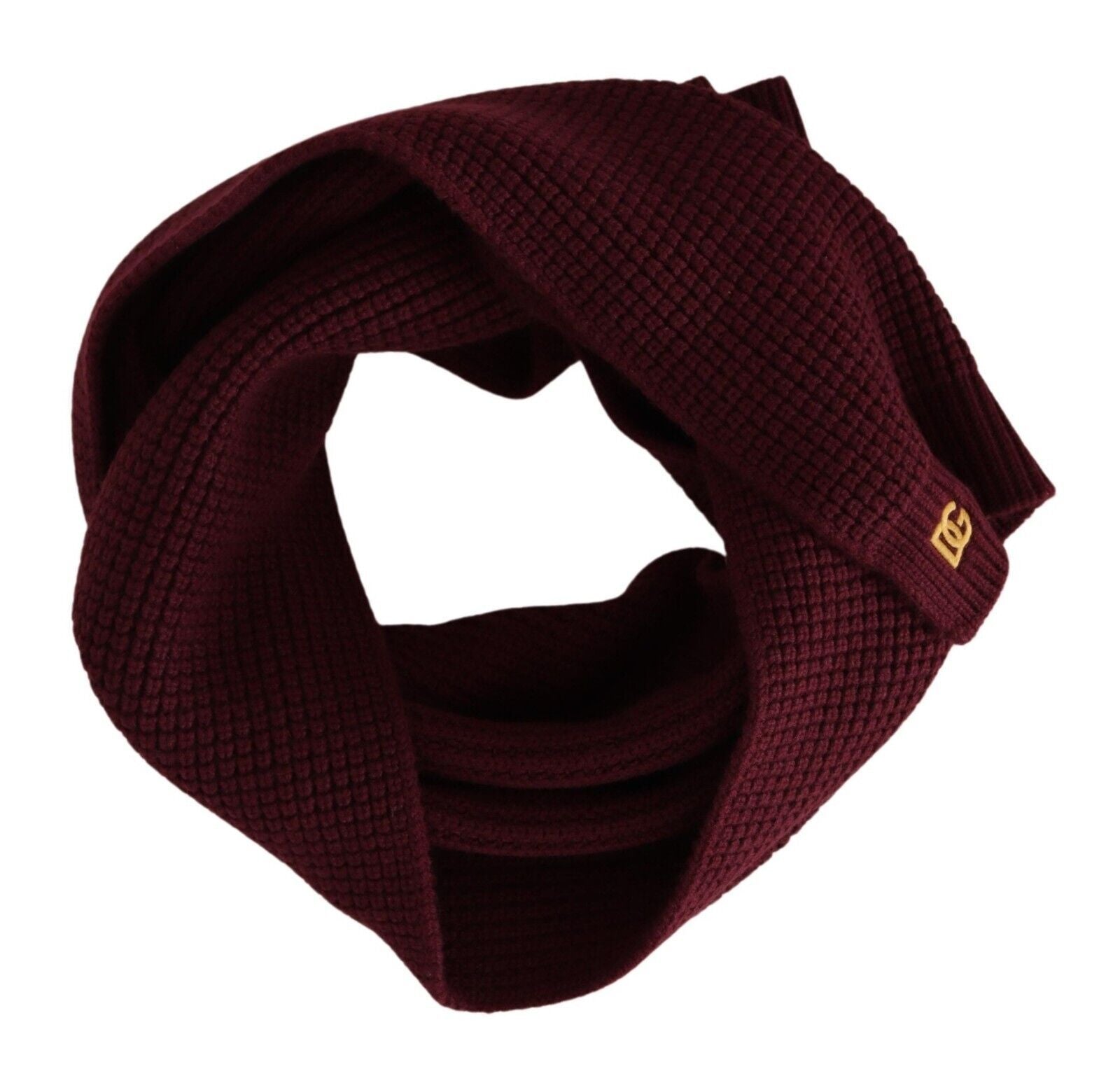 Dolce & Gabbana 100% Cashmere scarf in red — view 3
