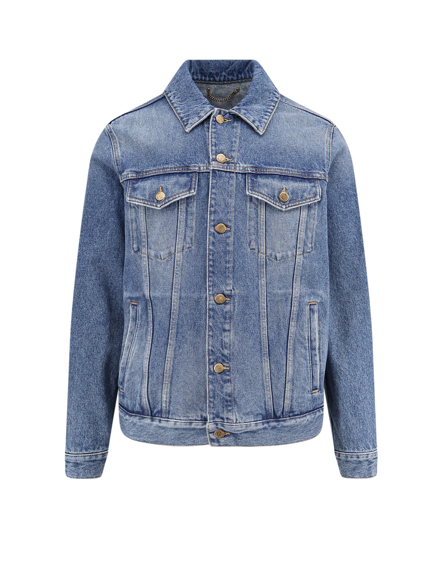 Golden Goose Jackets Blue Cotone
