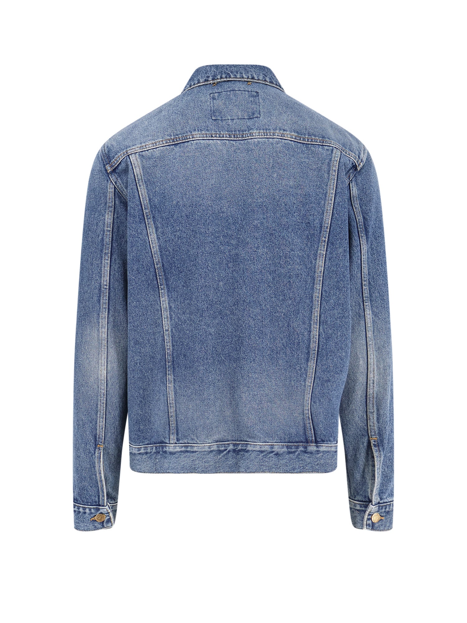 Golden Goose Jackets Blue Cotone