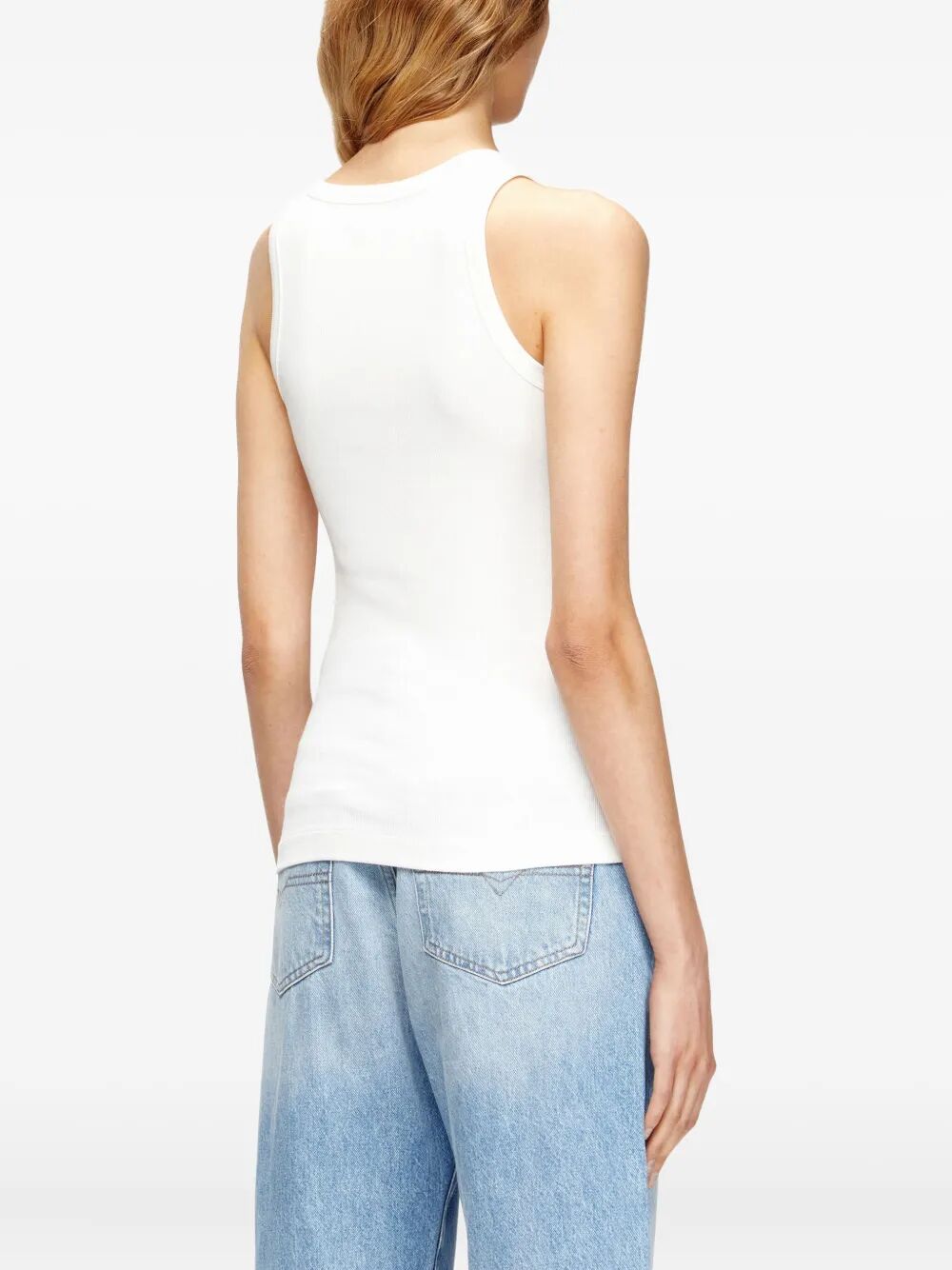 T-anki-od Top White Co Ea Sweater