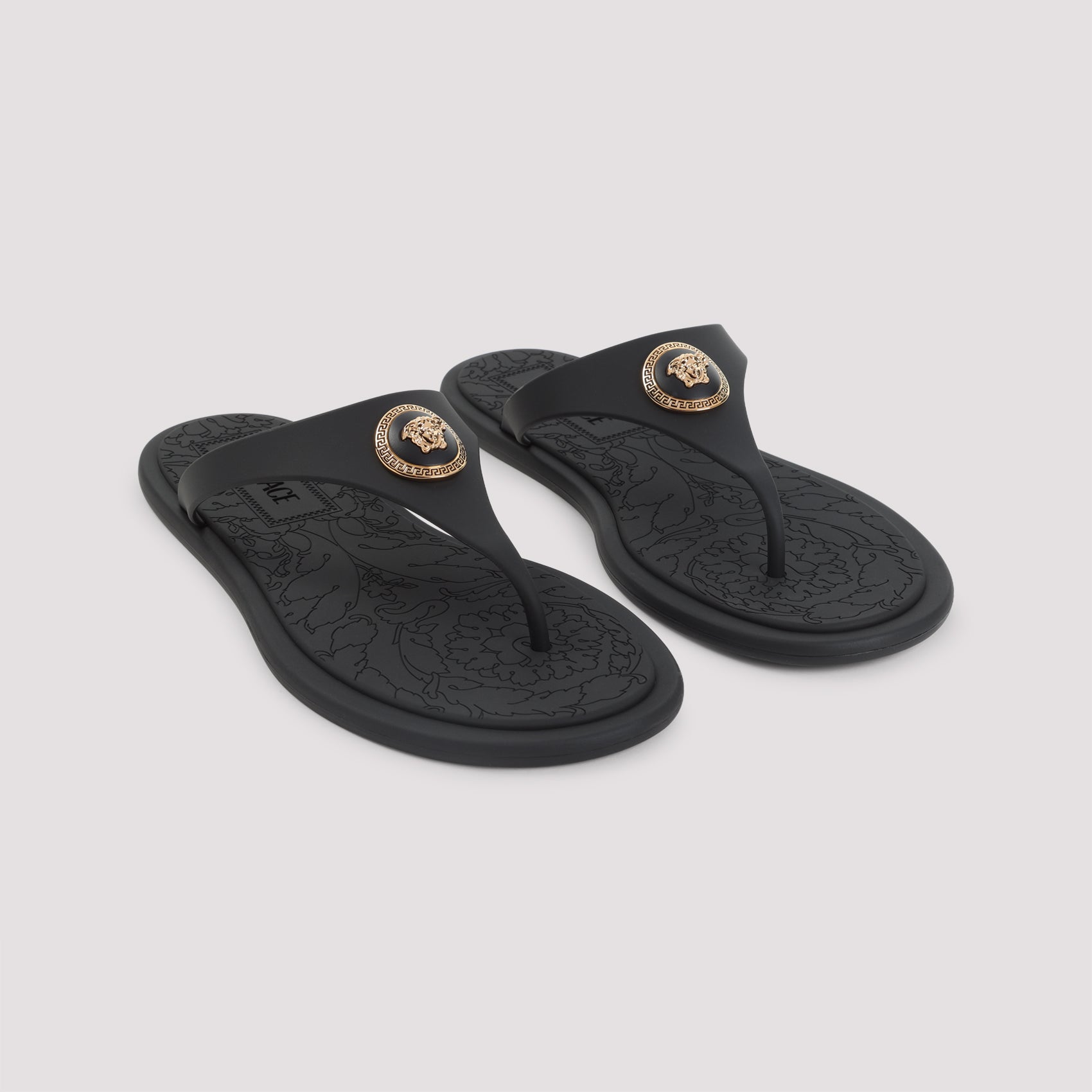 Gomma Slides Black Rubber Shoe