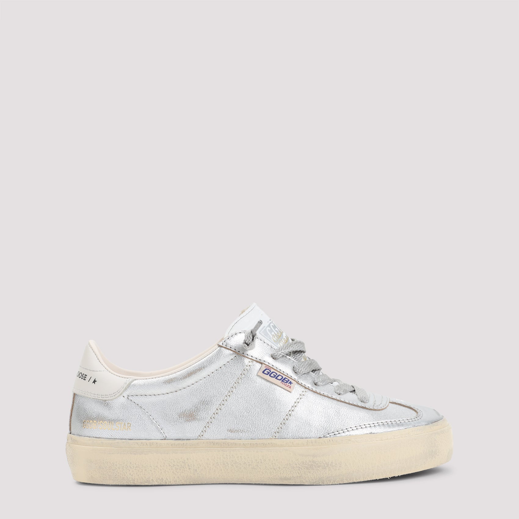 Soulstar Sneakers Nude & Neutrals Leather Rubber