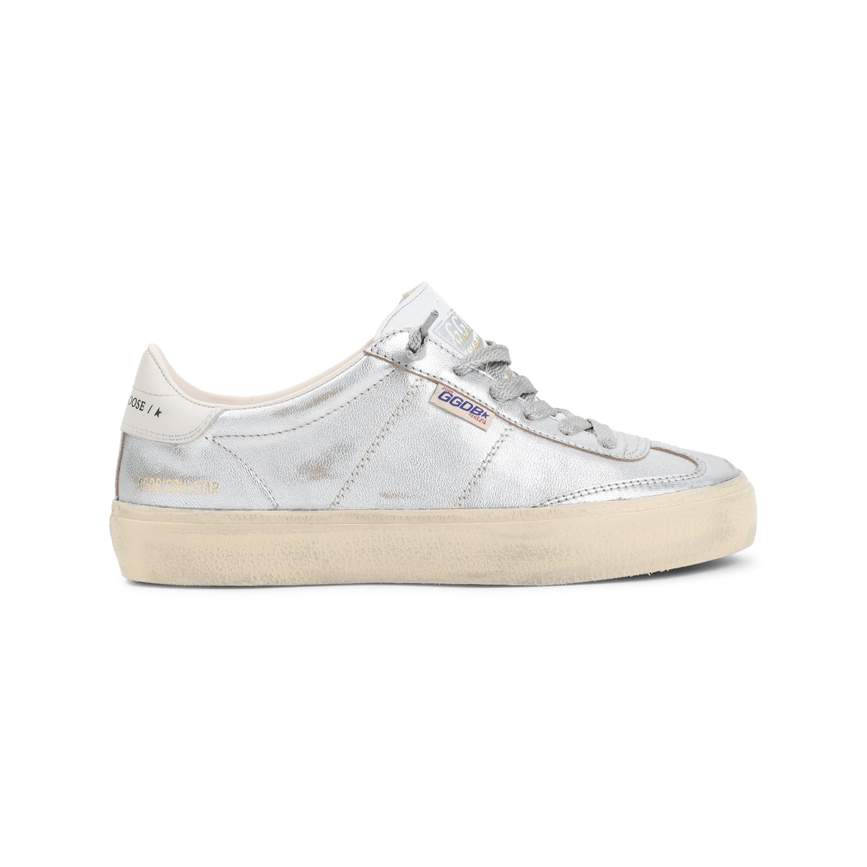 Soulstar Sneakers Nude & Neutrals Leather Rubber