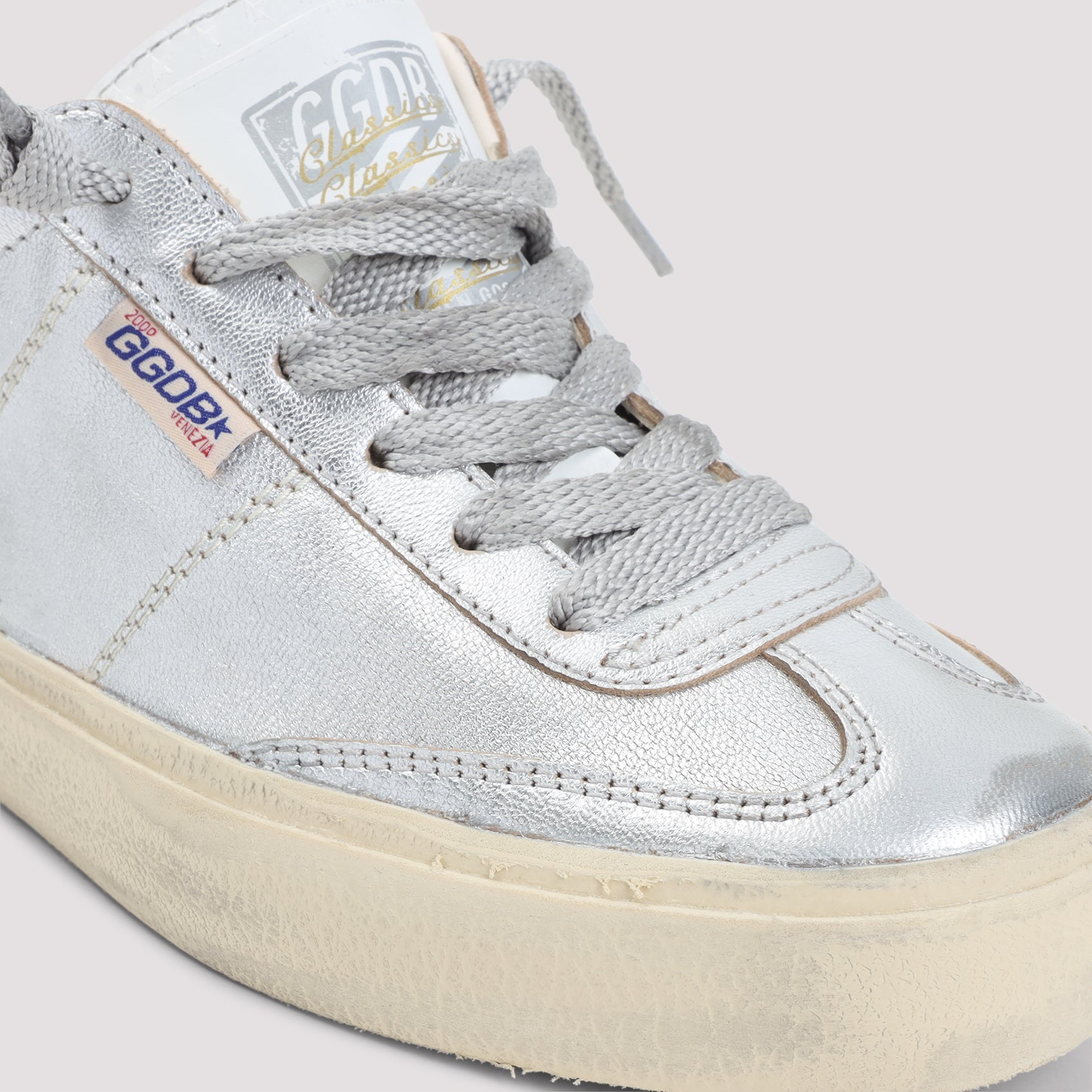 Soulstar Sneakers Nude & Neutrals Leather Rubber