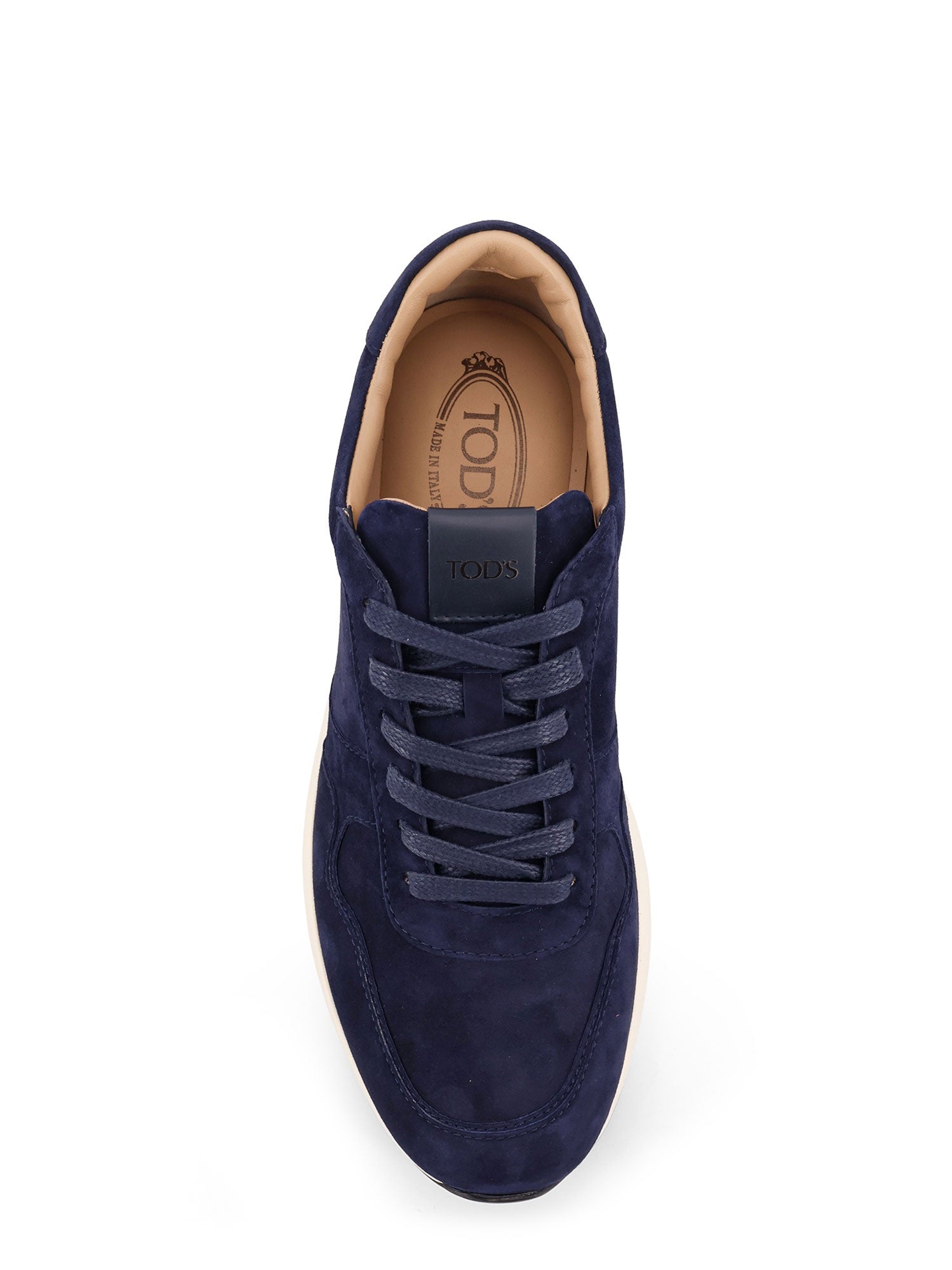 Tods Sneakers Blue Suede