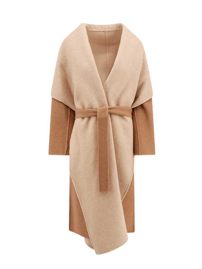 Max Mara Coats Beige Cammello
