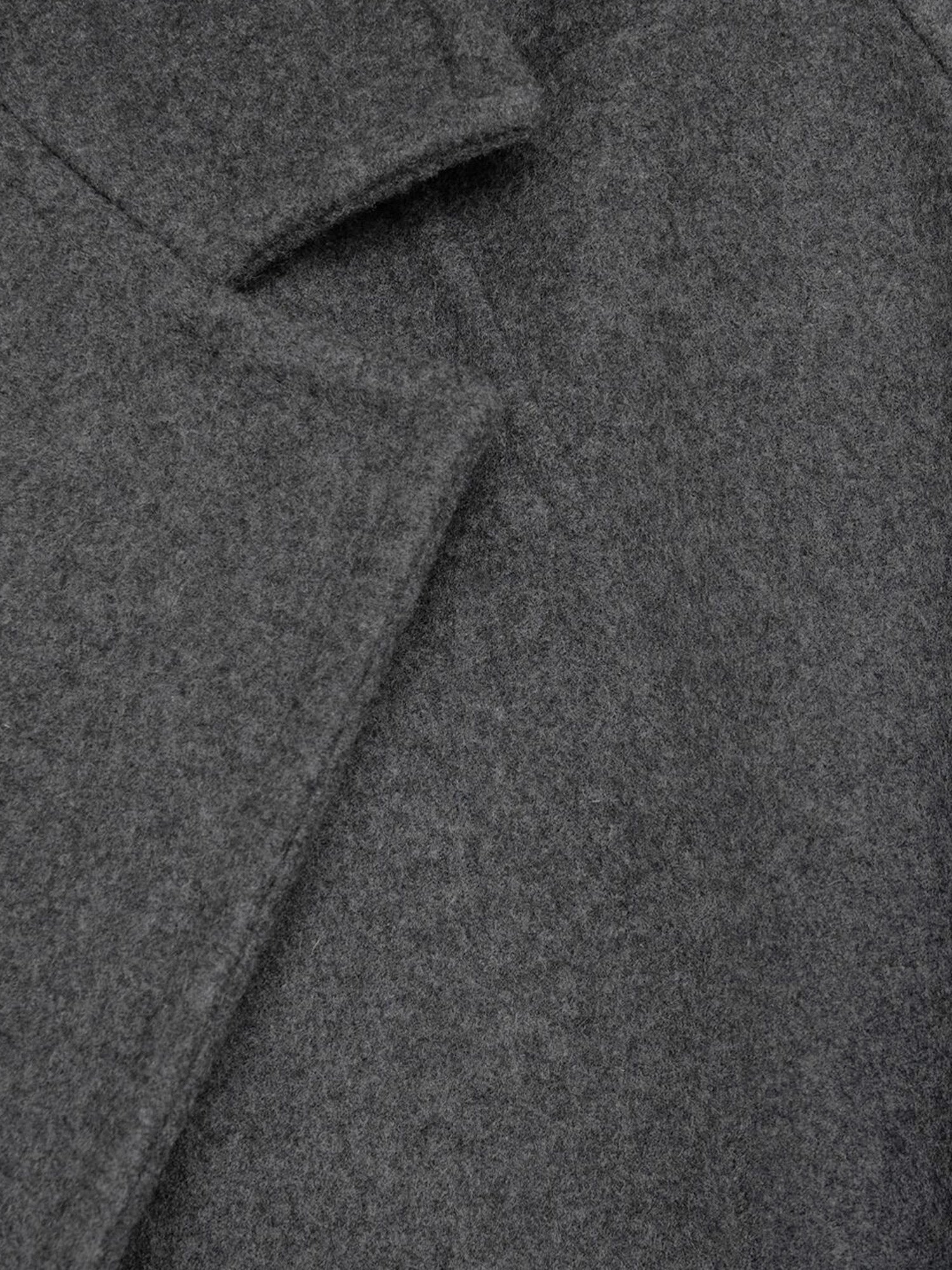 Max Mara Coats Grey Lana Vergine Cashmere