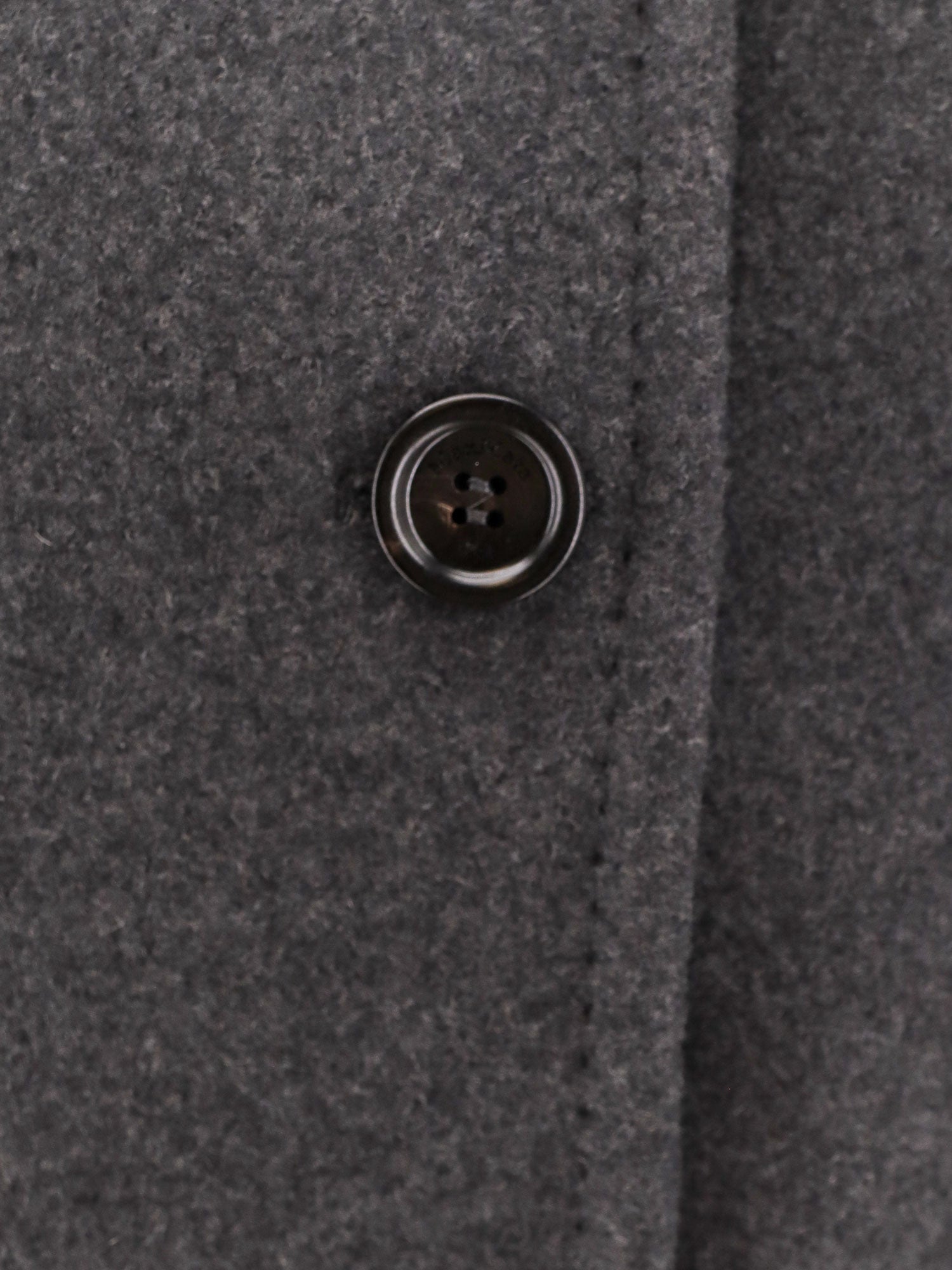 Max Mara Coats Grey Lana Vergine Cashmere