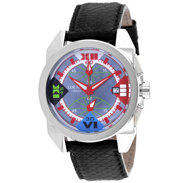 Locman Mens Classic Blue Watch