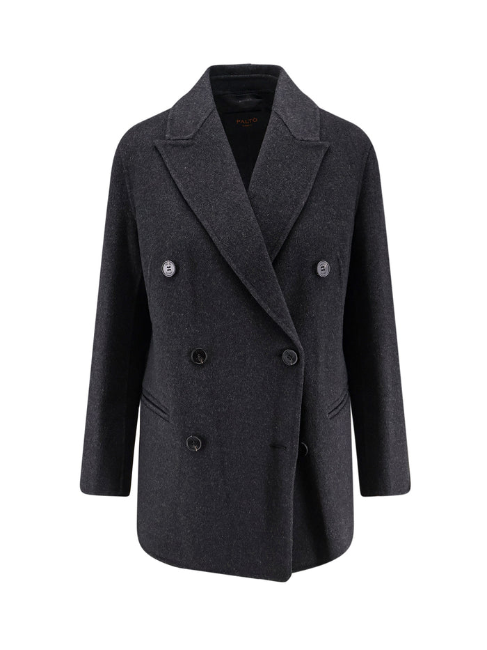 Paltò Coats Anthracite Lana