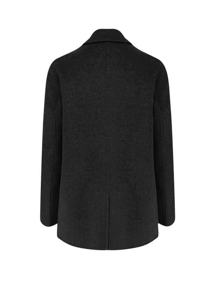 Paltò Coats Black Lana